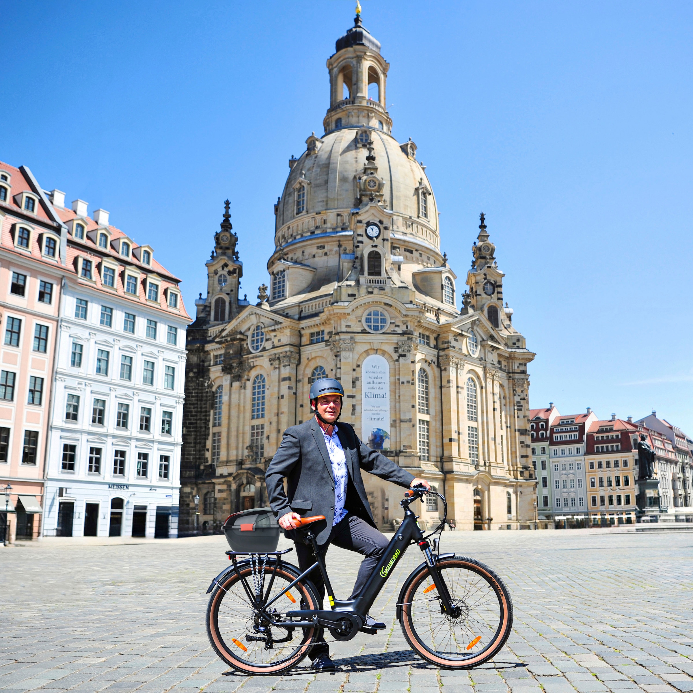 SachsenRad Gepäckträgertasche »Gepäckträger-Box Globus Neo«