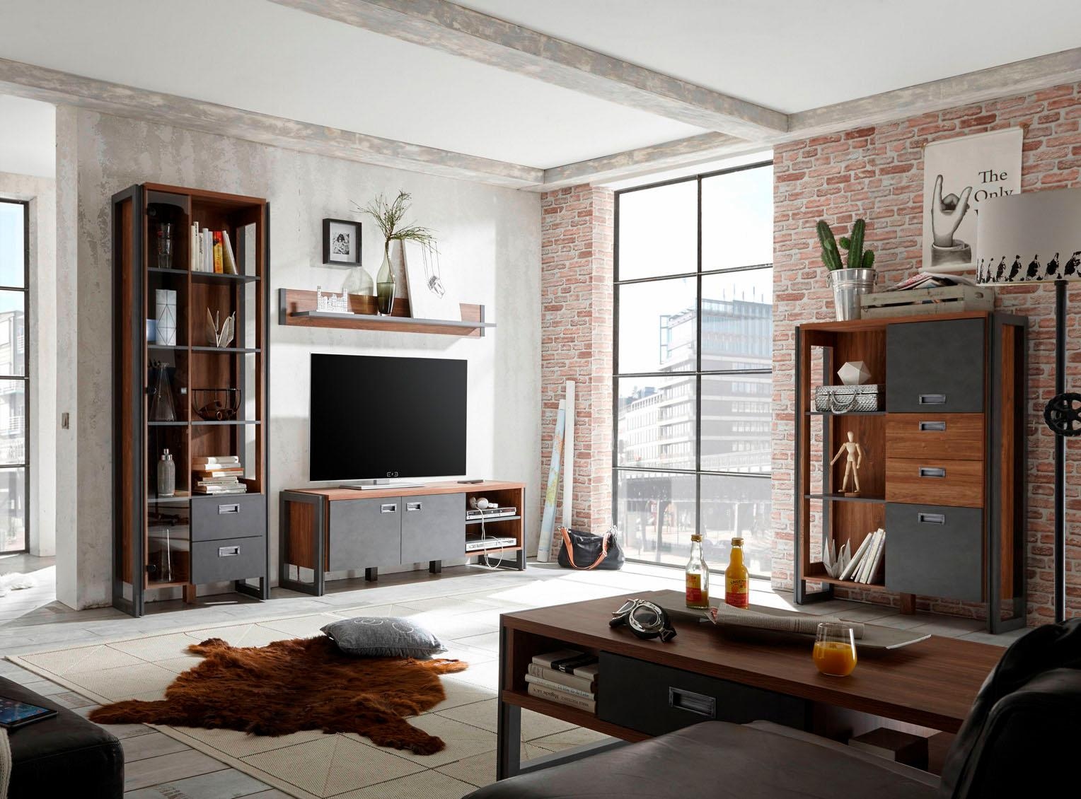 Home affaire Wohnwand »Detroit Set 4«, (Set, 4 St.)