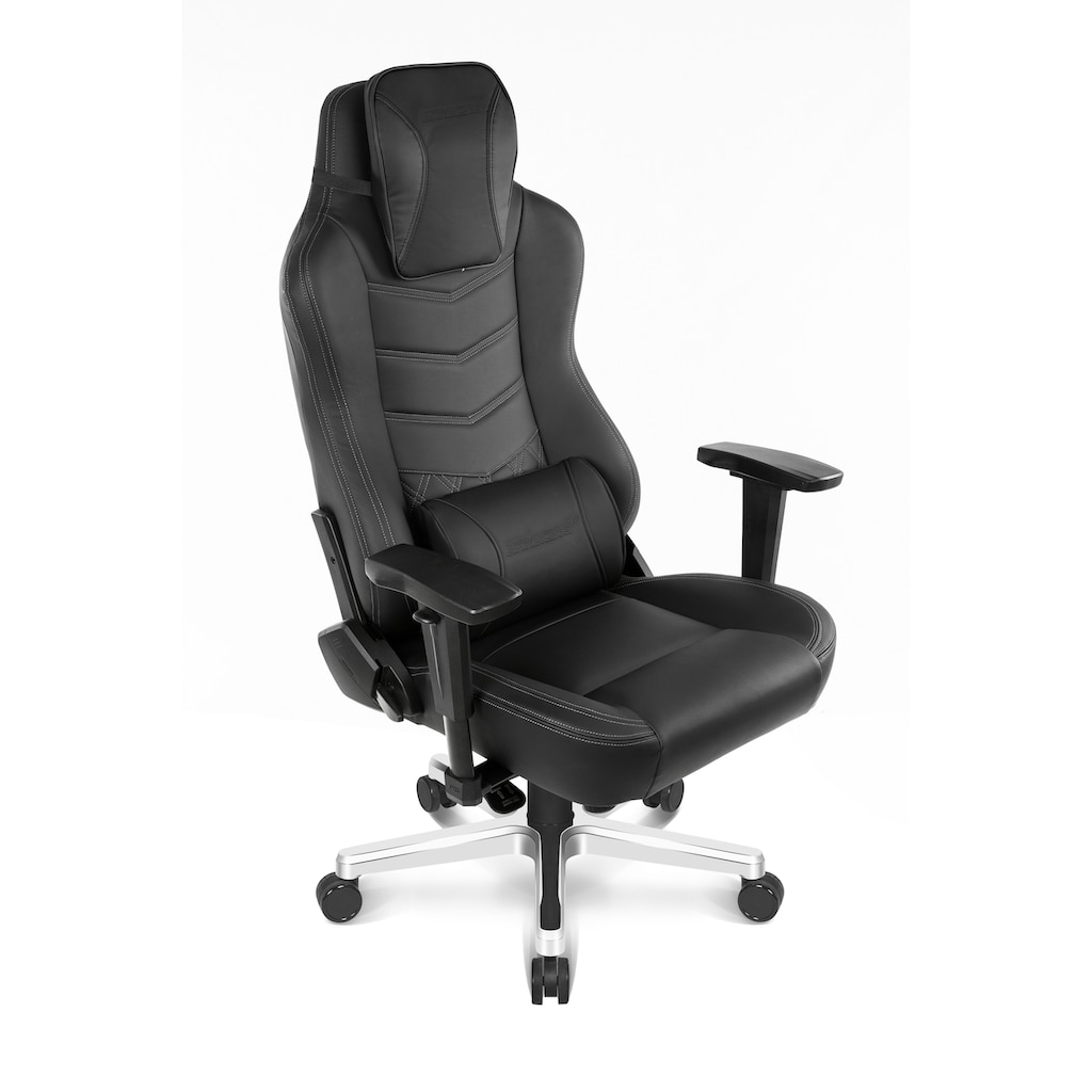 AKRacing Gaming-Stuhl »Office Onyx Deluxe«, Kunstleder-Echtleder