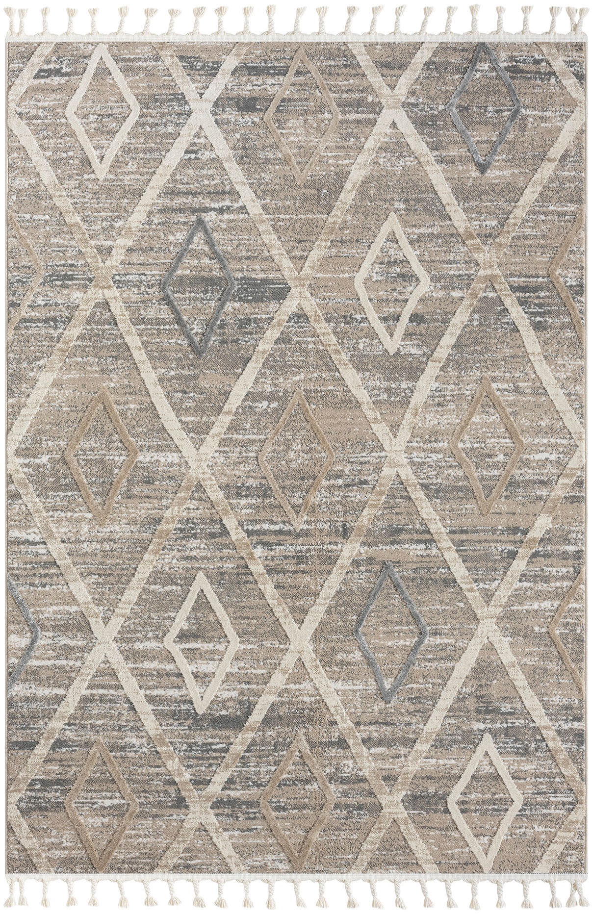 my home Teppich "Otilie" rechteckig 11 mm Höhe dichte Qualität, Woll-Look, günstig online kaufen