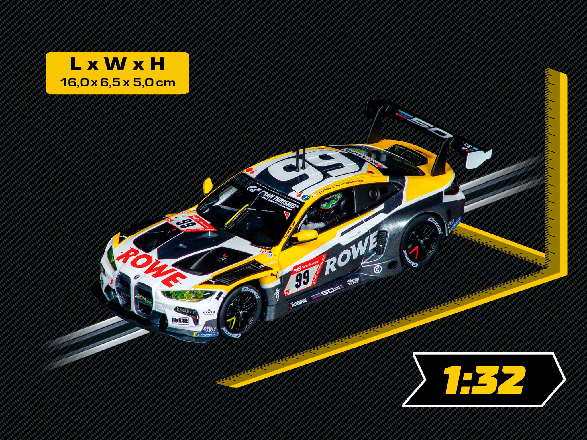 Carrera® Autorennbahn »Carrera Digital 132 Pole Position mit BMW M4 GT3«