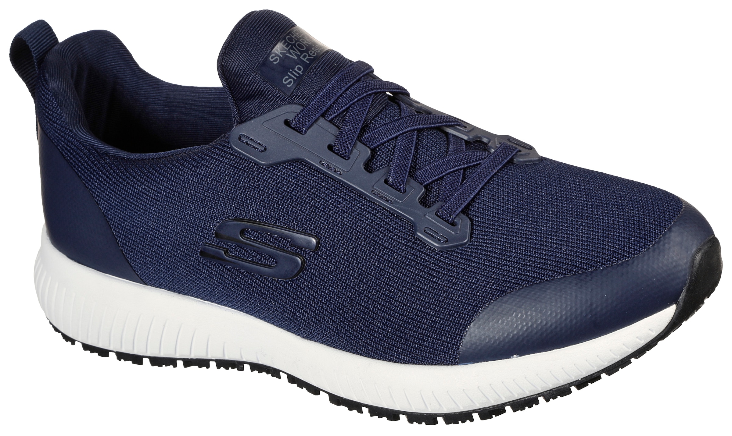 Skechers Berufsschuh "SQUAD SR" Gr. 42, blau (navy), 42