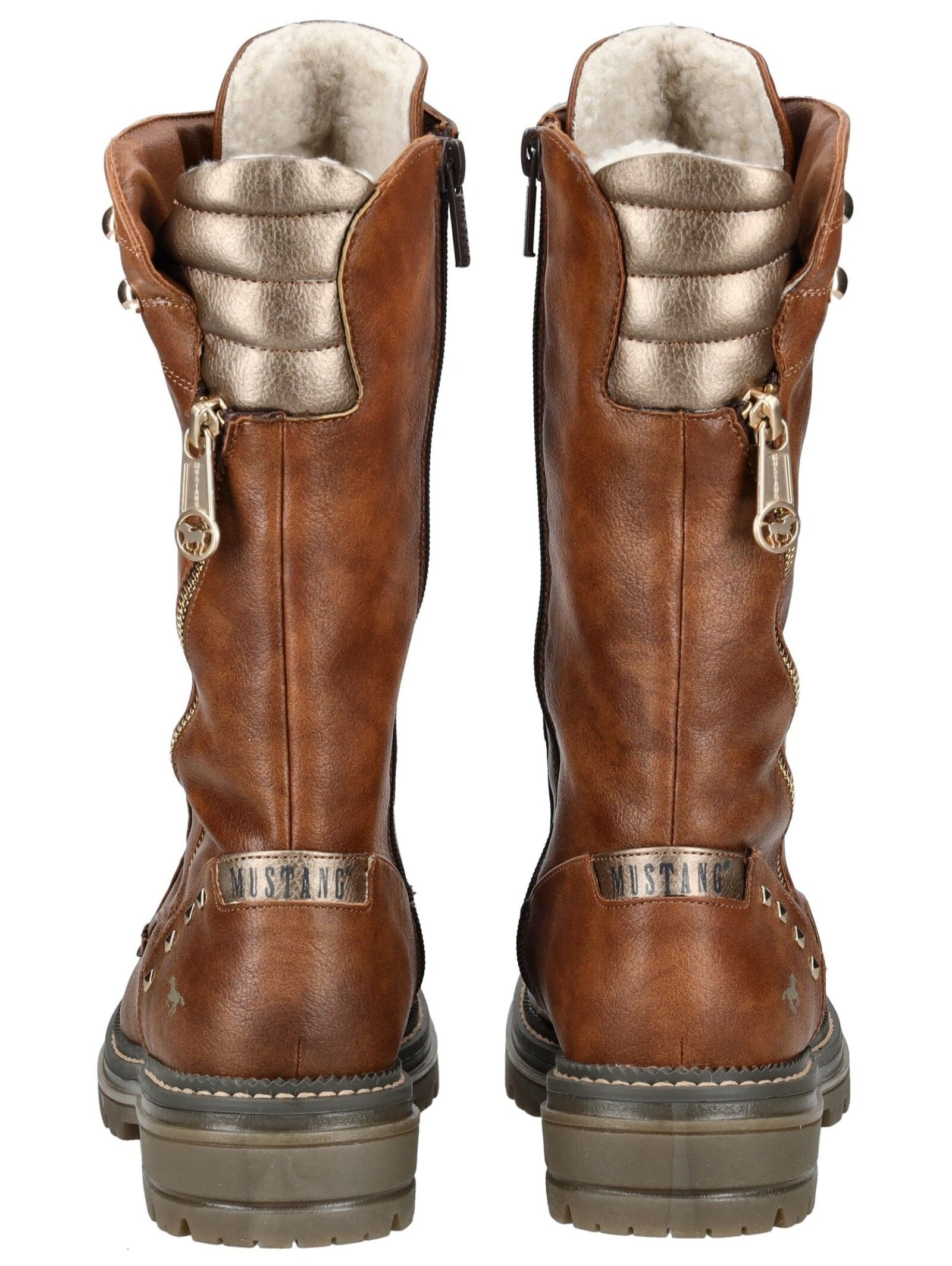 Mustang Shoes Schnürstiefel »Mustang Shoes Stiefel Lederimitat«