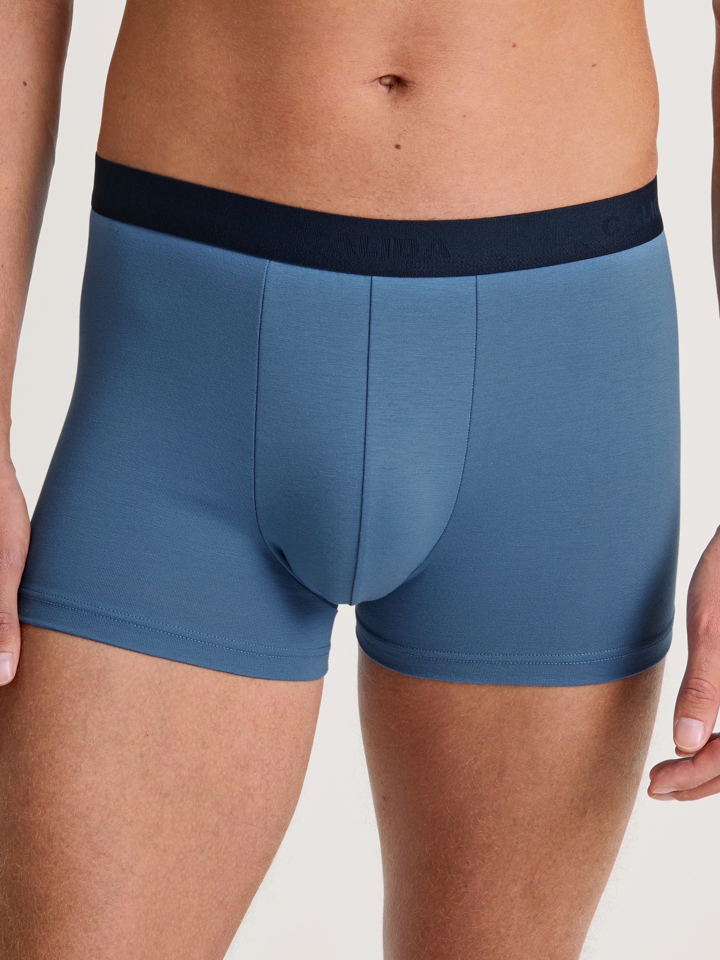 CALIDA Boxershorts »Natural Benefit«, (3er Pack), mit formstabiler Single Jersey-Qualität