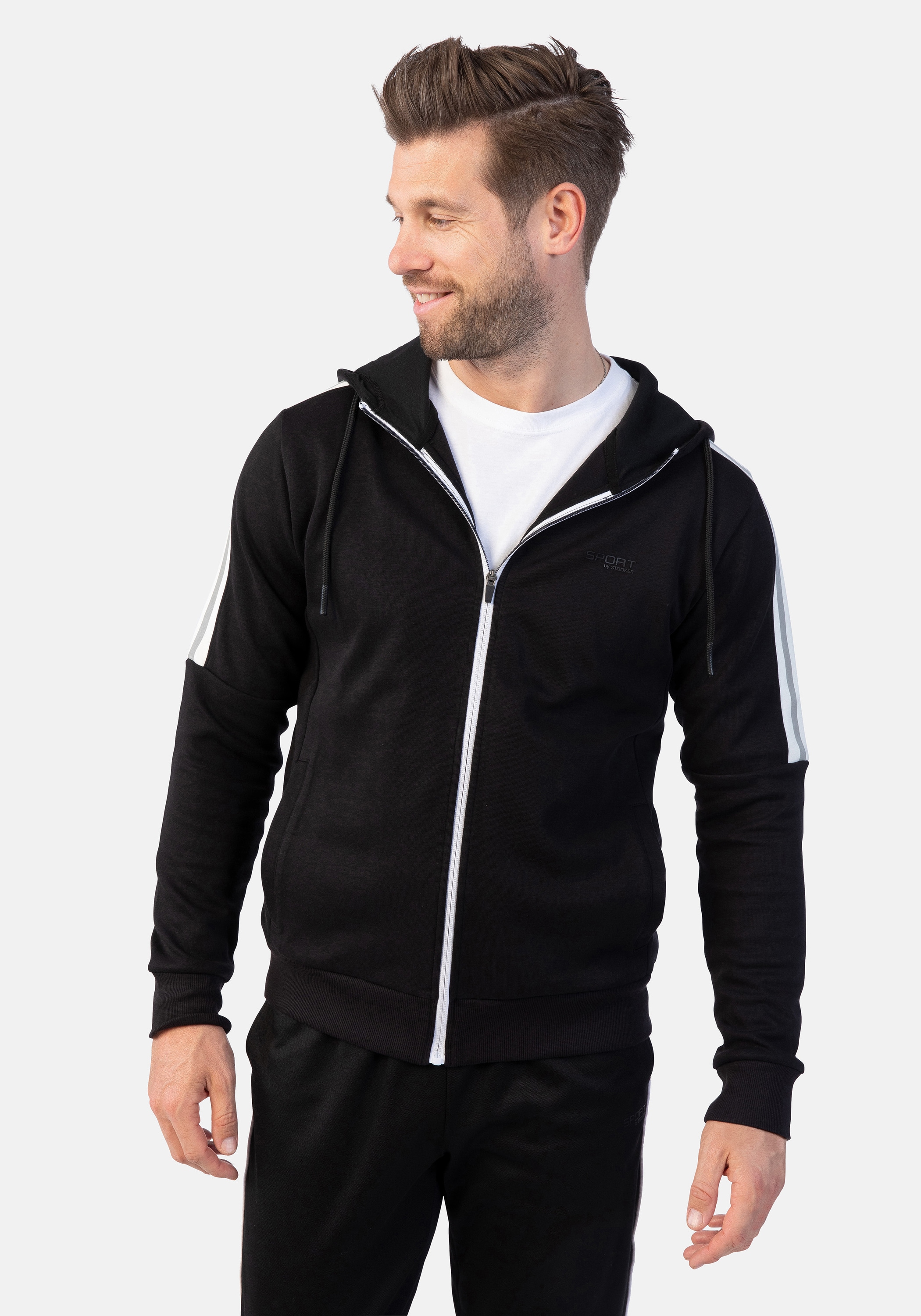 Stooker Men Sweatjacke »French Terry Stooker Men Sweatjacke«, Regular Fit Casual Sweat für Herren