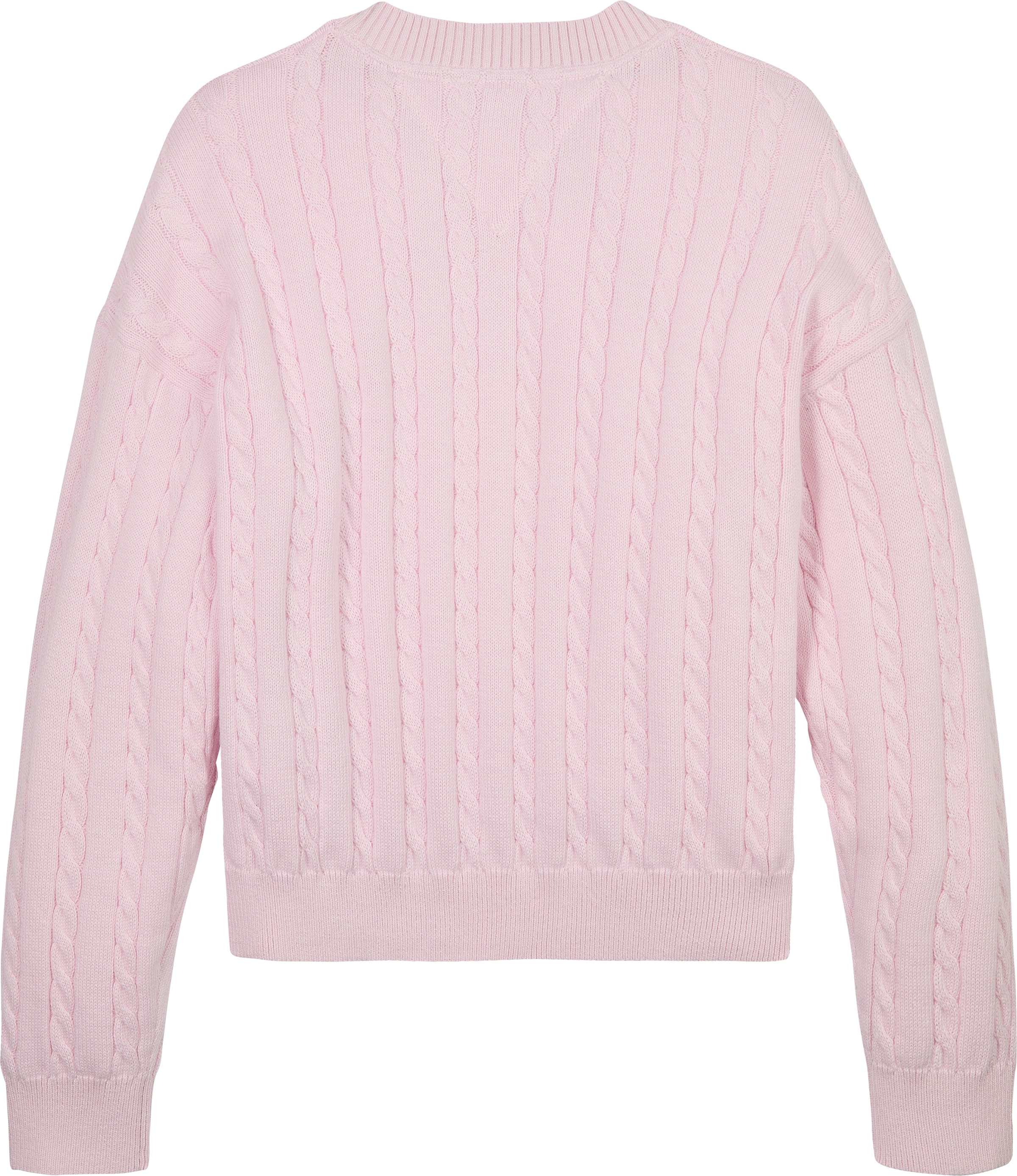 Tommy Hilfiger Strickpullover »CABLE SWEATER« für Kinder bis 16 Jahre, mit Zopfmuster