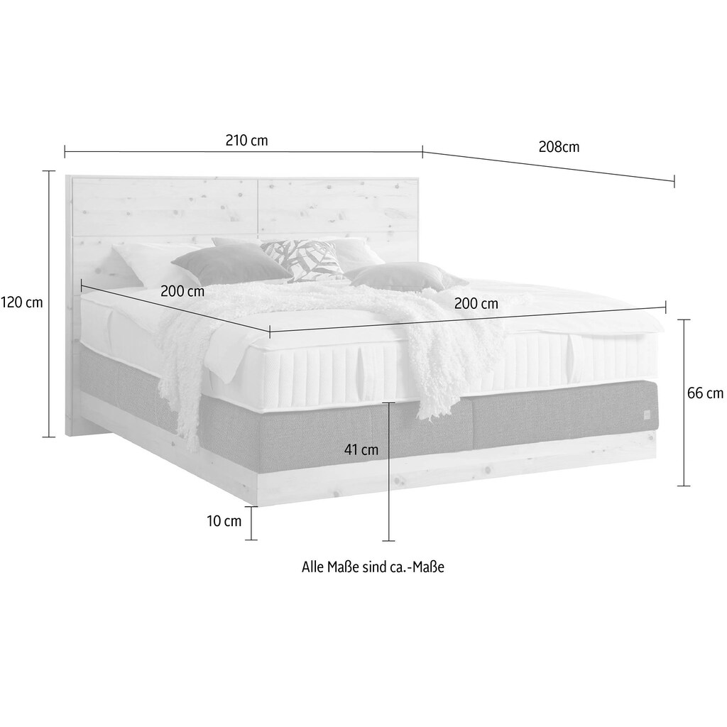 ADA premium Boxspringbett »Chalet«