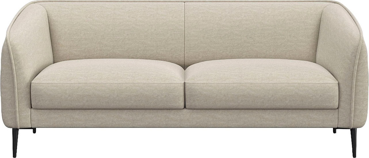 FLEXLUX 2,5-Sitzer »Belle Designsofa, Couch, bequem durch Kaltschaum im Sit günstig online kaufen