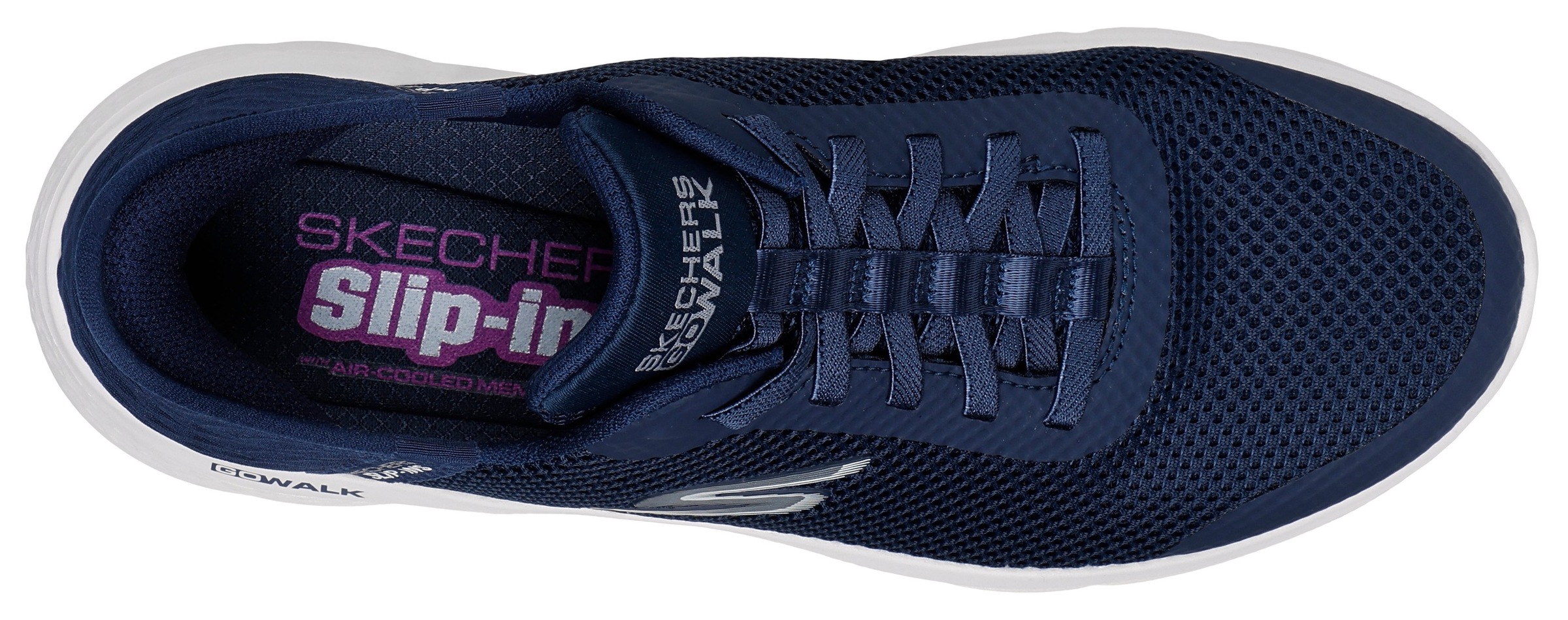 Skechers Slip-On Sneaker »GO WALK FLEX-GRAND ENTRY«, Slipper mit Slip-ins zum Schlupfen