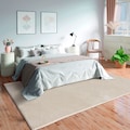 merinos Teppich »Loft 37«, rechteckig, 19 mm Höhe, Kunstfellteppich besonders weich und kuschelig, Fell Haptik, Wohnzimmer & Schlafzimmer