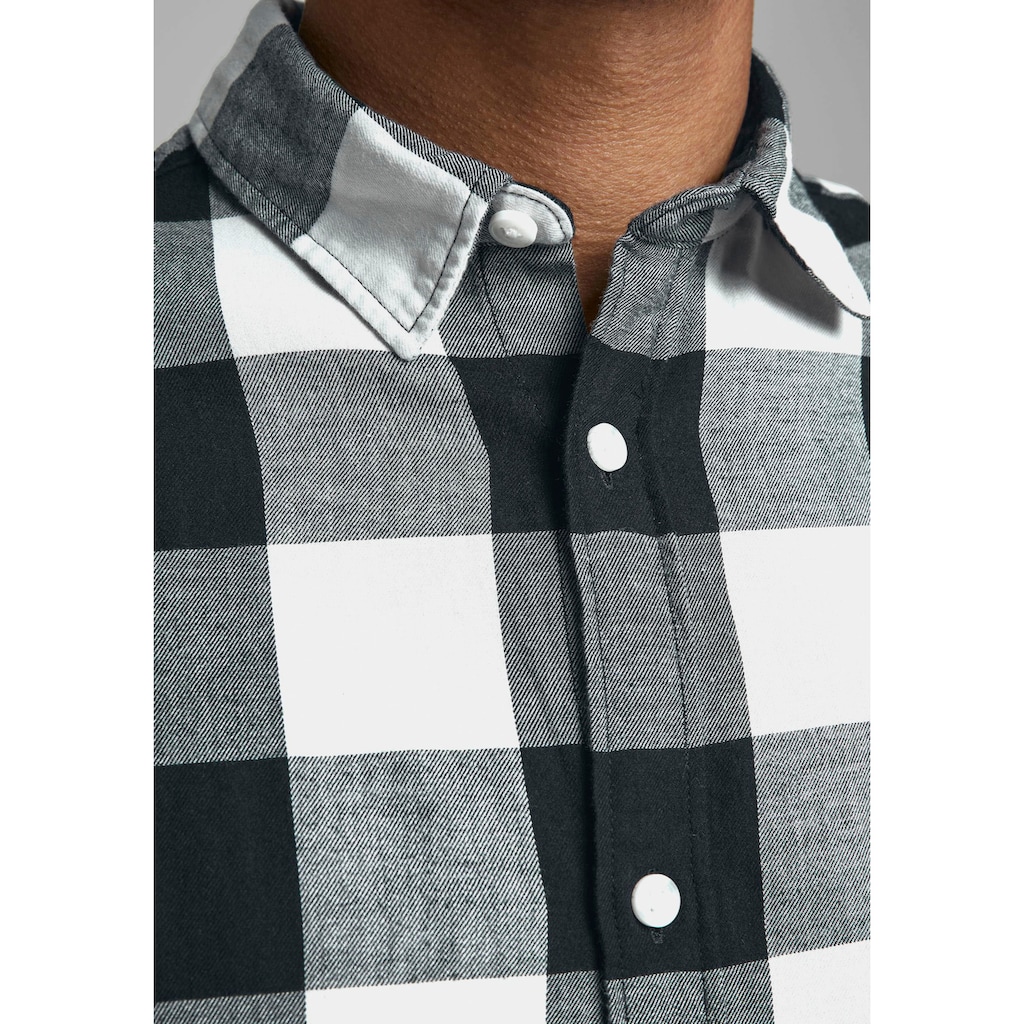 Jack & Jones Karohemd »JJ JJEGINGHAM TWILL SHIRT L/«