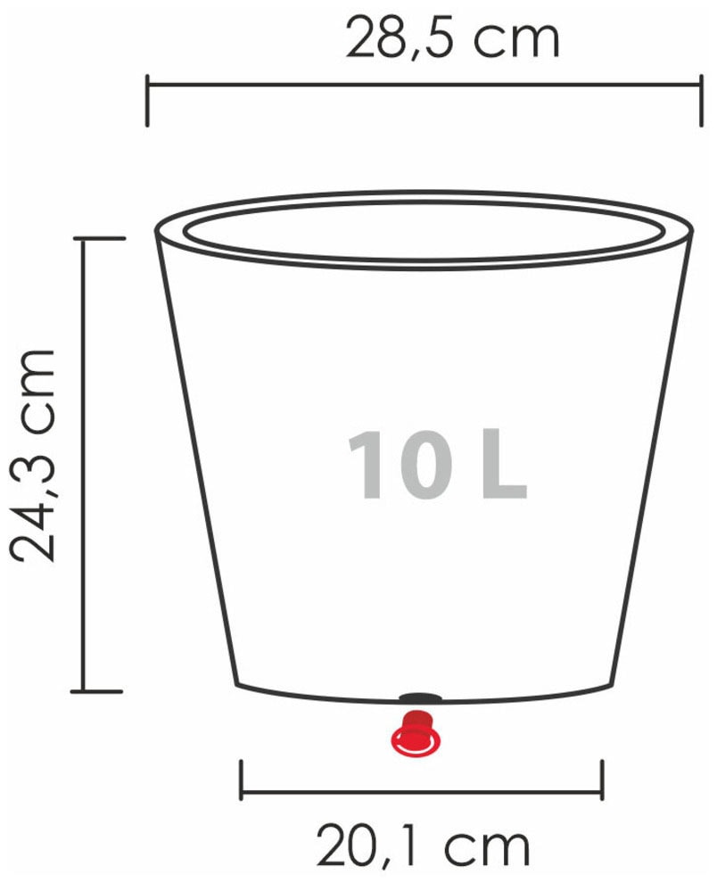 Scheurich Blumentopf »30/238 C-CONE 30«