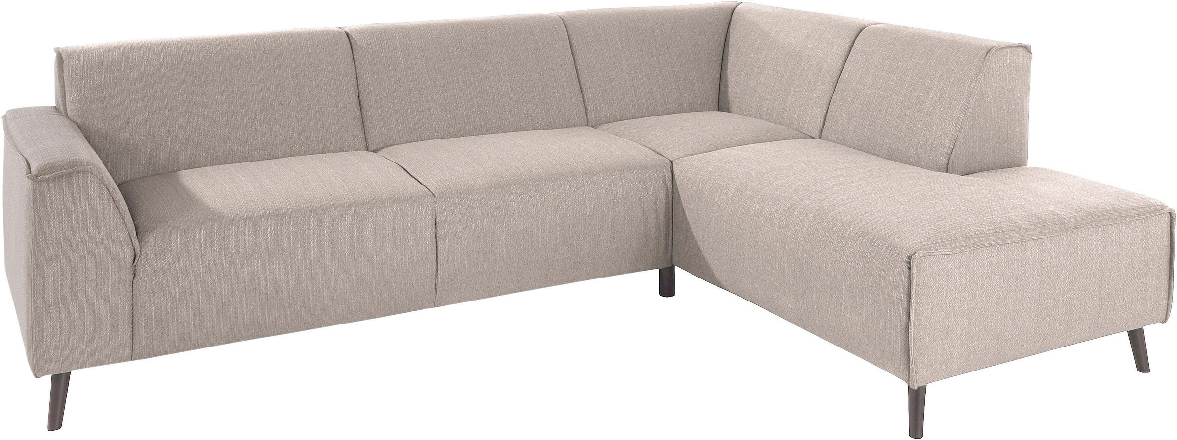 DOMO collection Ecksofa »Amora, inklusive komfortablem Federkern für mehr S günstig online kaufen