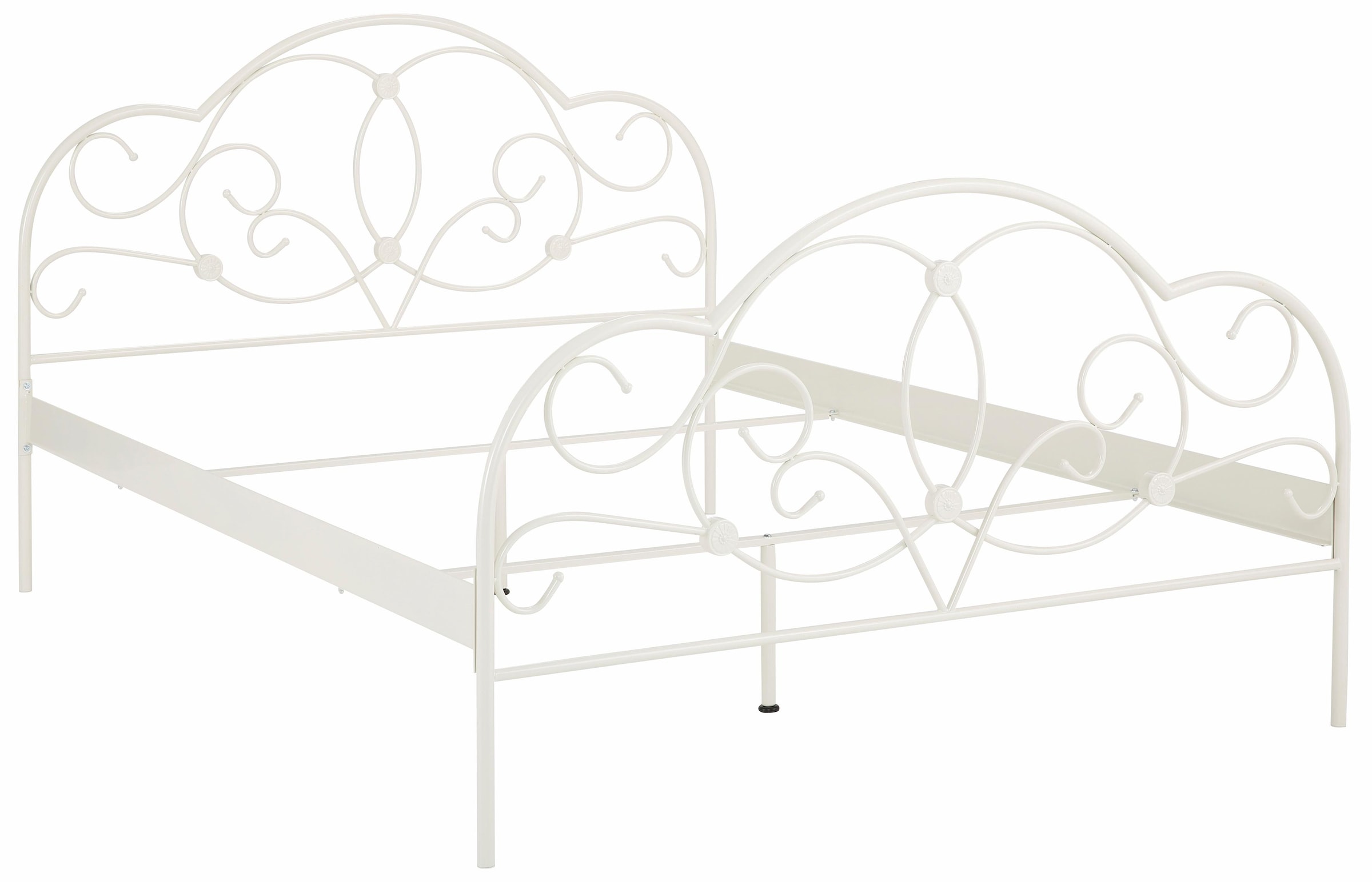 Home affaire Metallbett »TOPSELLER!«, mit aufwendiger Verzierung, romantischer Stil