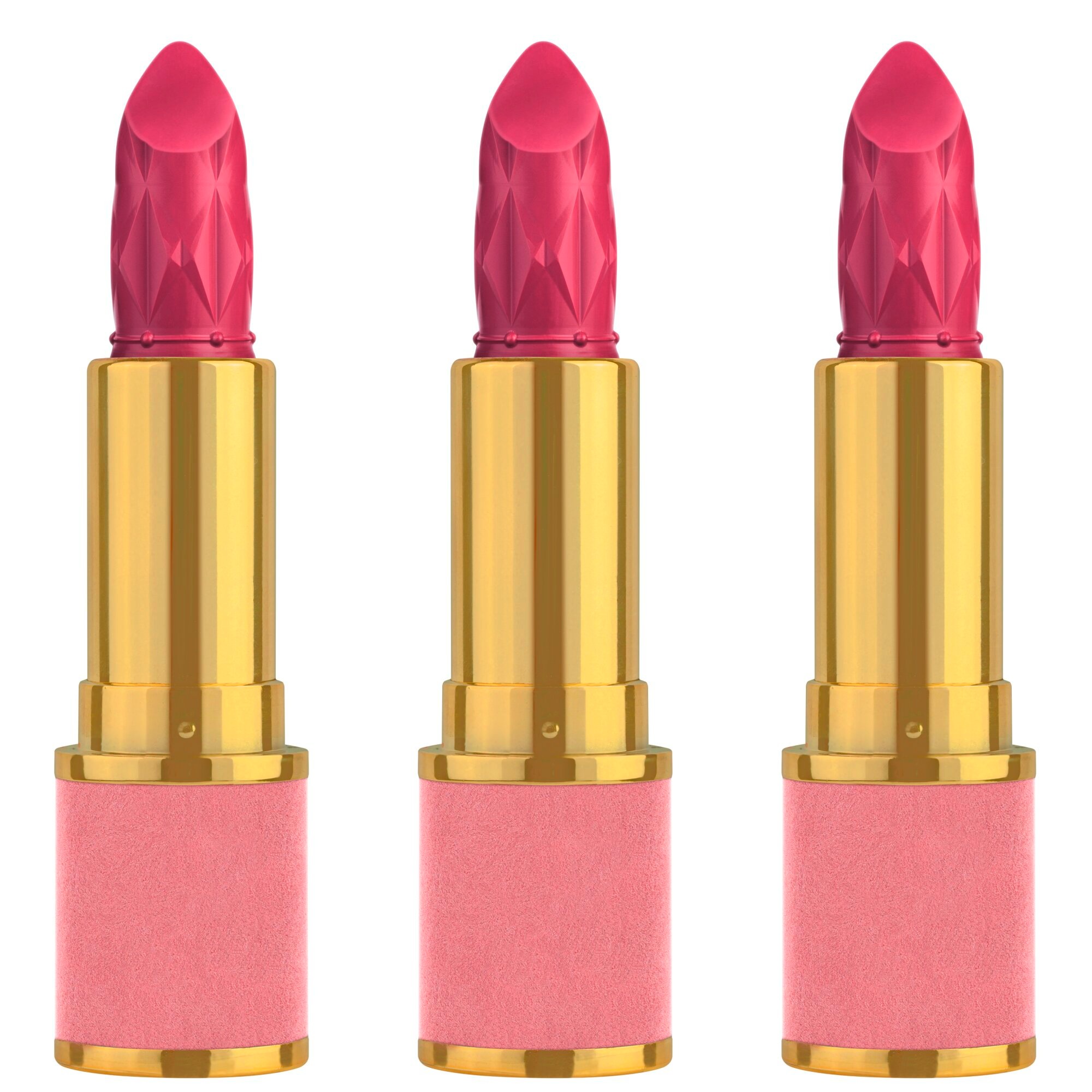 Catrice Lippenstift »FESTIVE TREASURES Hydrating Shine Lipstick«, (Set, 3 tlg.), Schimmerndes Finish, feuchtigkeitsspendend und luxuriöse Verpackung!