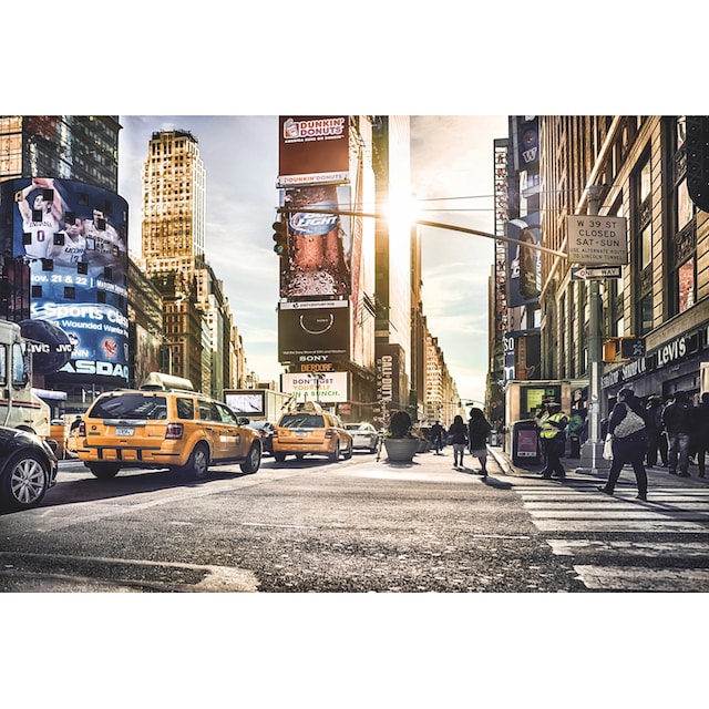 Komar Vliestapete »Times Square«, 368x248 cm (Breite x Höhe), inklusive  Kleister auf Raten kaufen