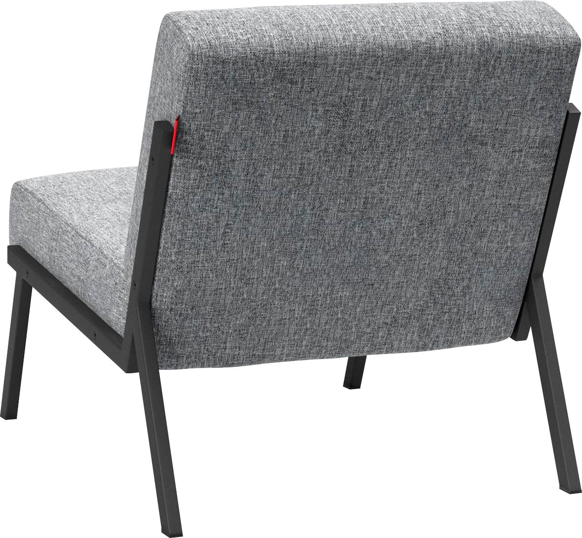 INNOVATION LIVING ™ Loungesessel »Vikko 565, Relaxsessel, Designsessel, bequem«, Industriedesign mit schwarzen Metallbeinen