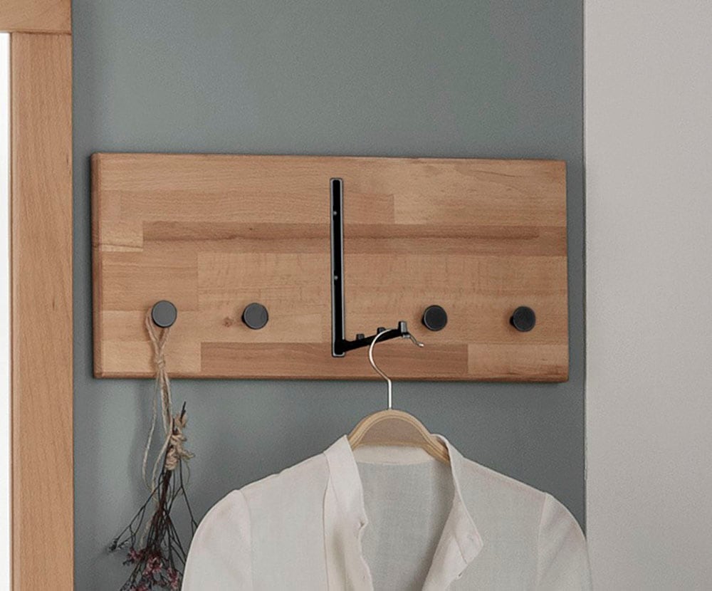 Home affaire Hakenleiste »Dura« aus FSC®-zertifiziertem Massivholz, Breite 50 oder 80 cm