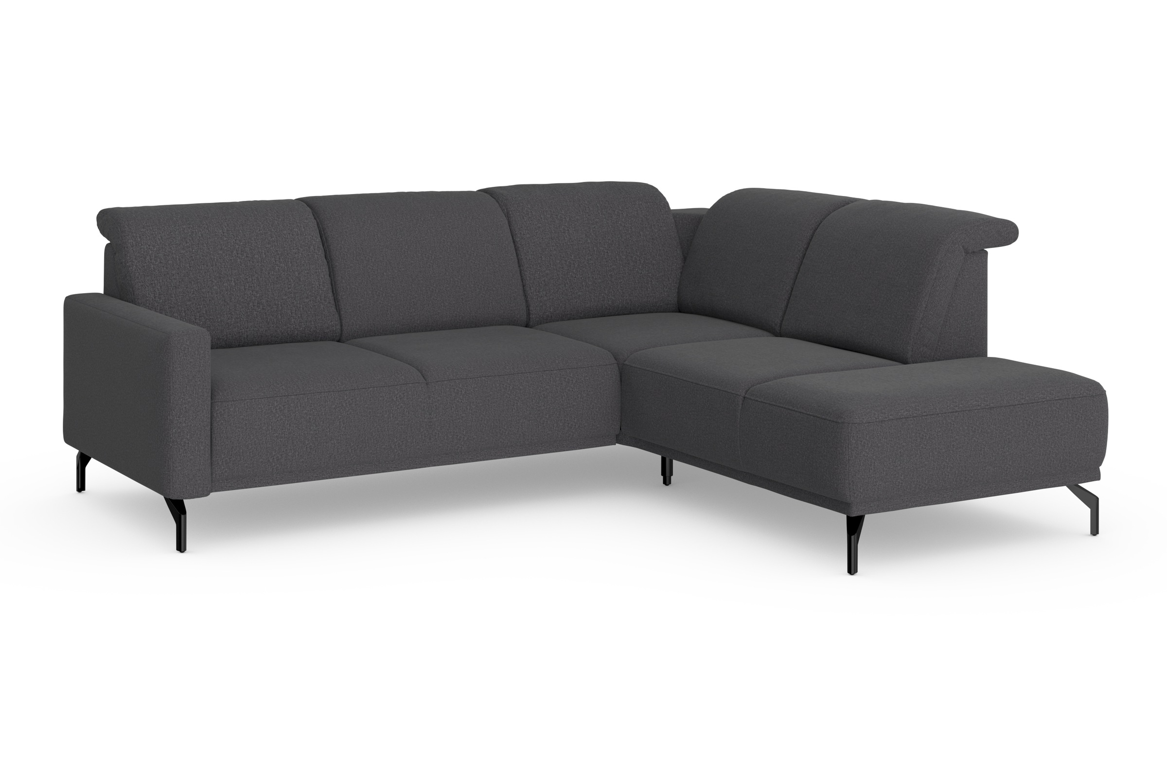 sit&more Ecksofa »Bailando L-Form«, wahlweise mit Kopfteilverstellung und Vorziehsitz, motorisch