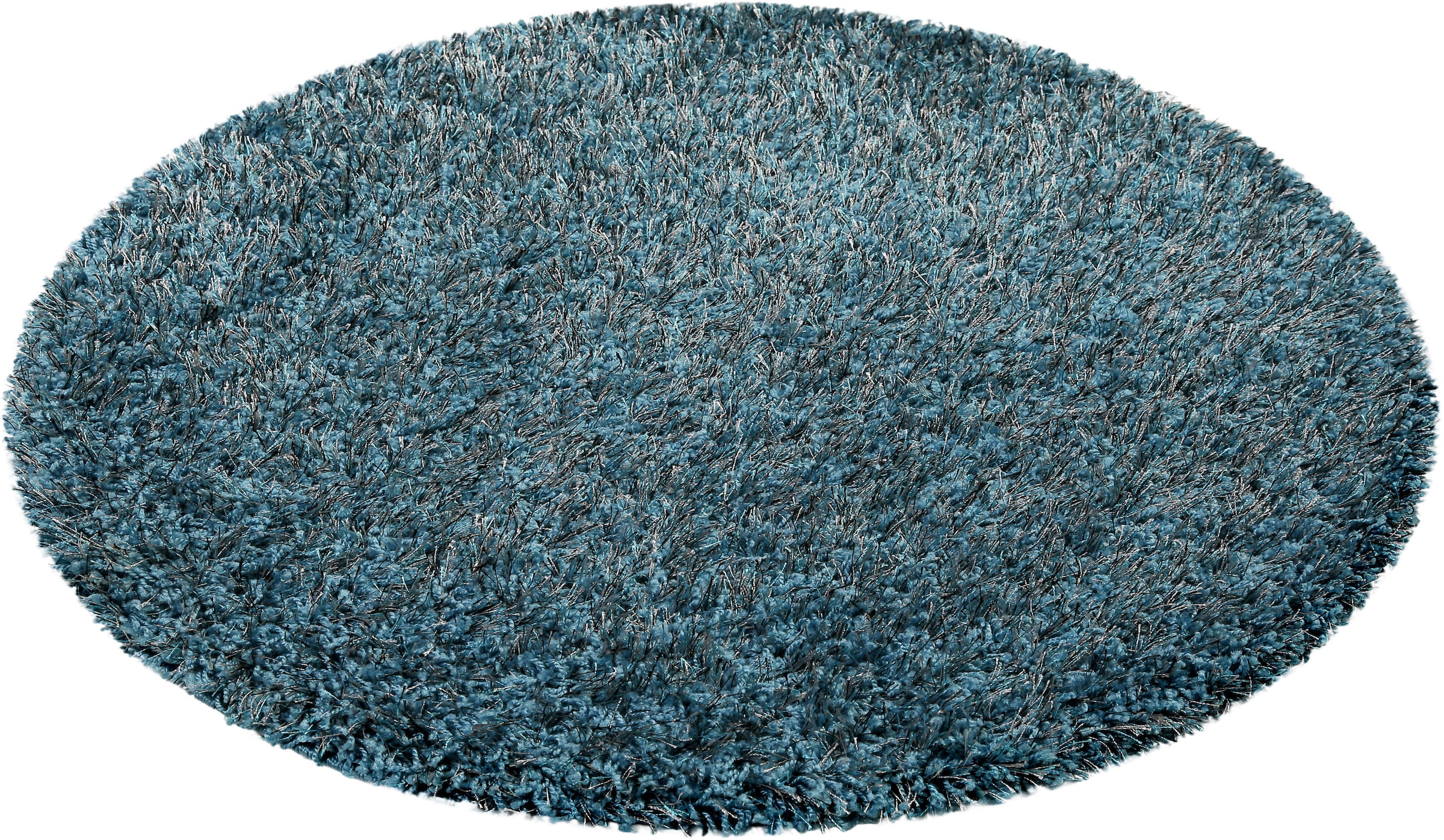 Esprit Hochflor-Teppich »Cosy Glamour 2.0«, rund, 40 mm Höhe, Langflor, Sha günstig online kaufen