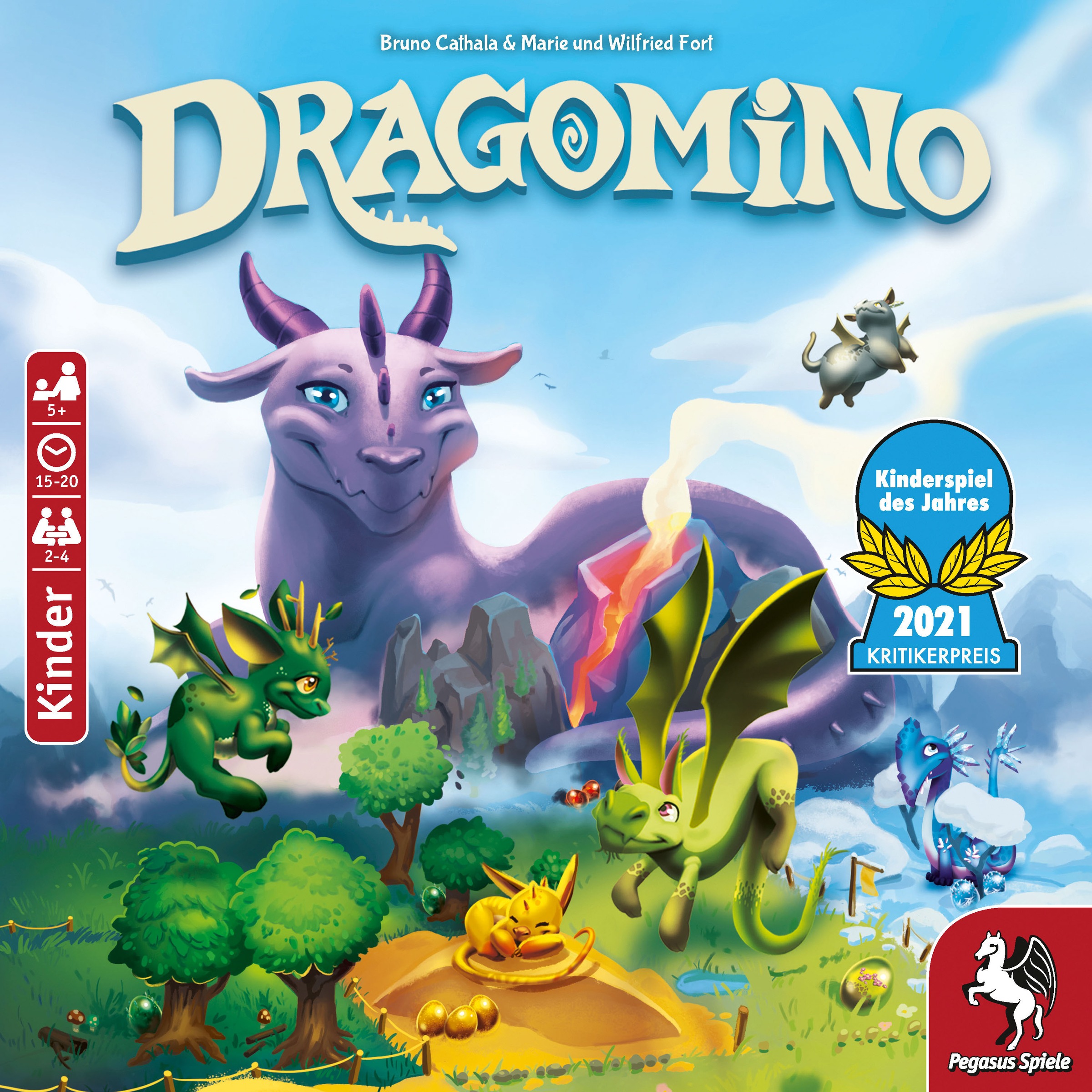Pegasus Spiele Spiel »Dragomino«, Made in Europe