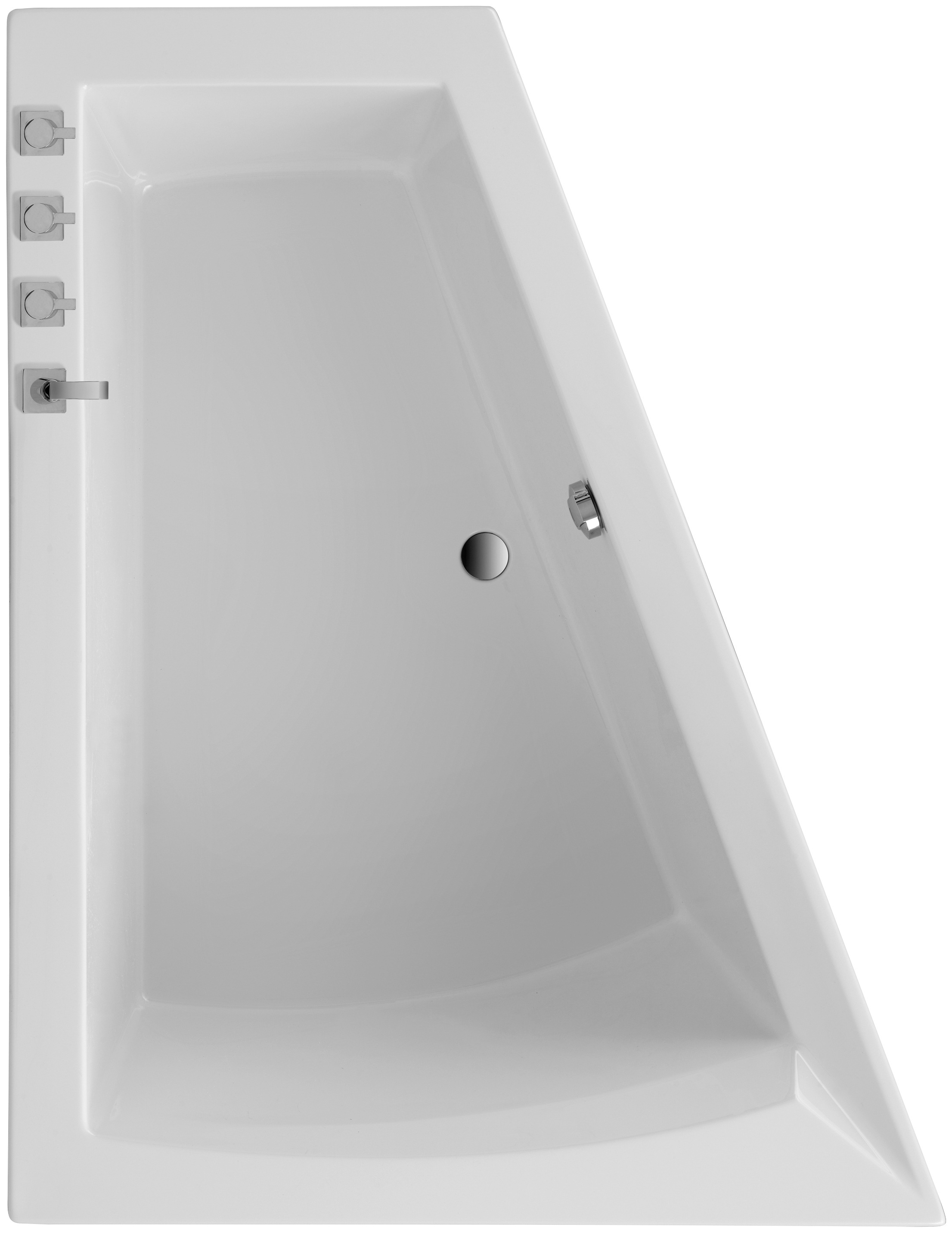 OTTOFOND Badewanne »Galia II« Höhe 50 cm verstellbare Füße für 2 Personen, günstig online kaufen