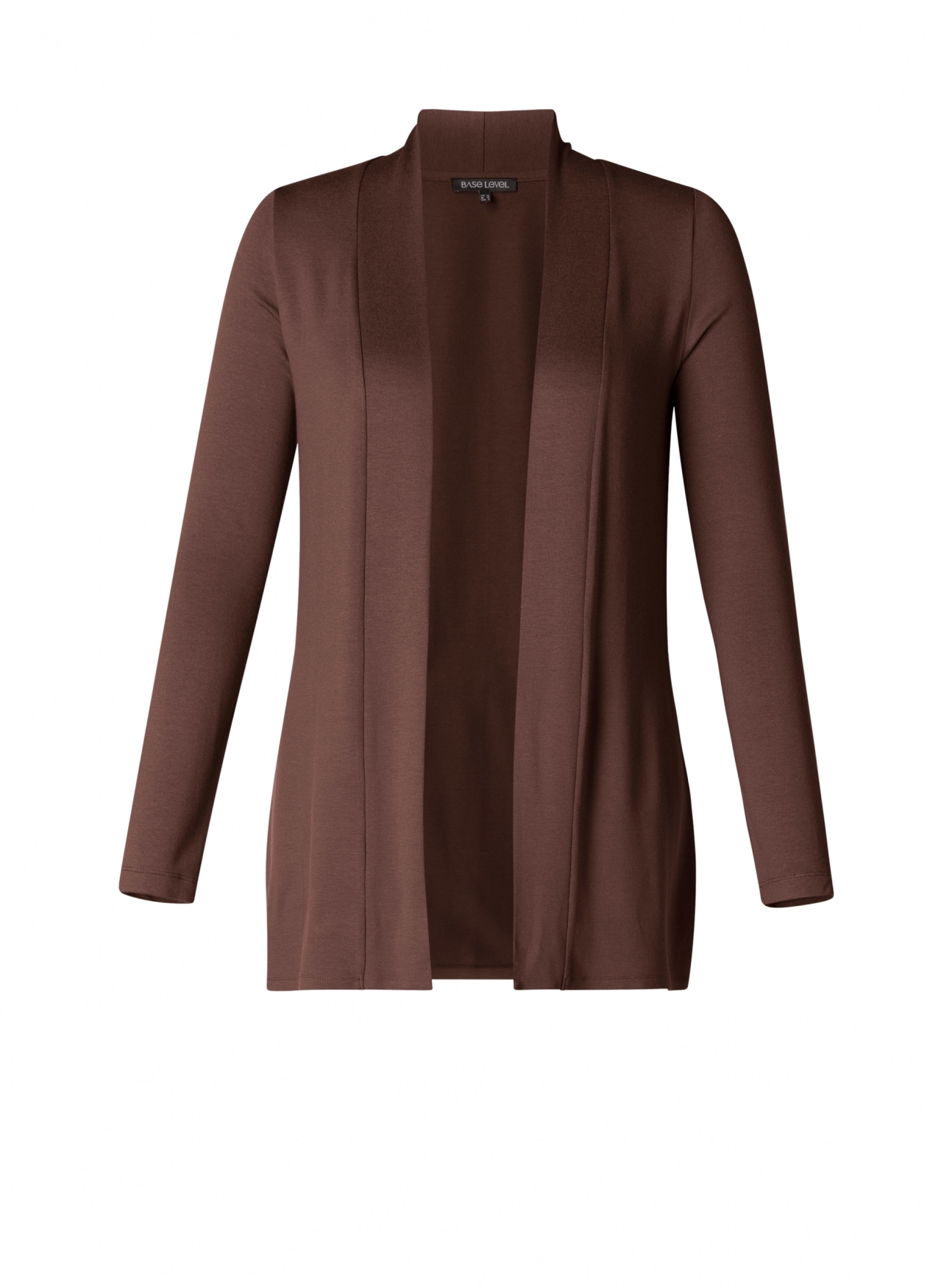 Base Level Curvy Strickjacke »Ayla« im verschlusslosen Design