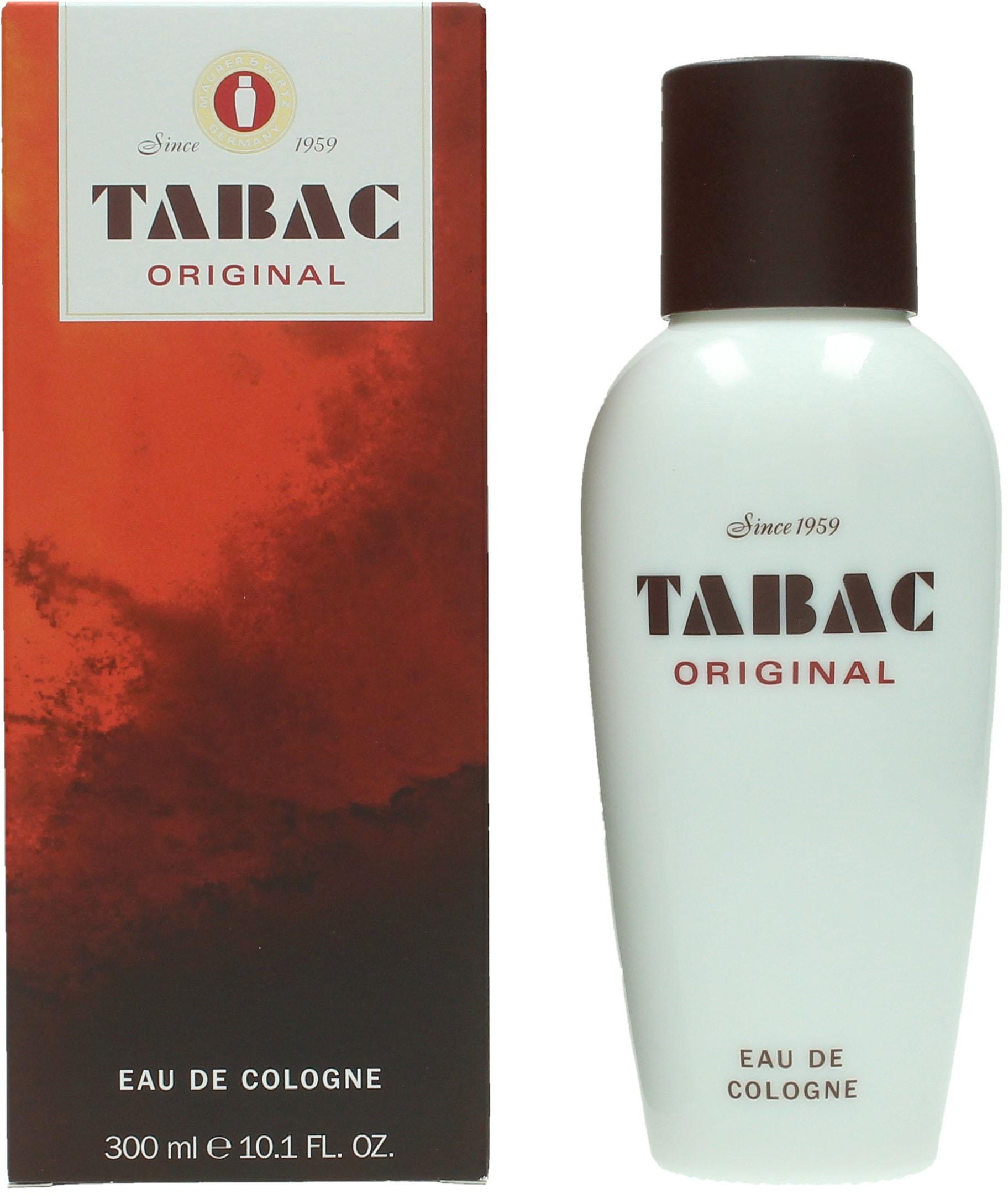 Tabac Original Eau de Cologne, Frischer Herrenduft mit Zitrone, Bergamotte, Lavendel und Vetiver.