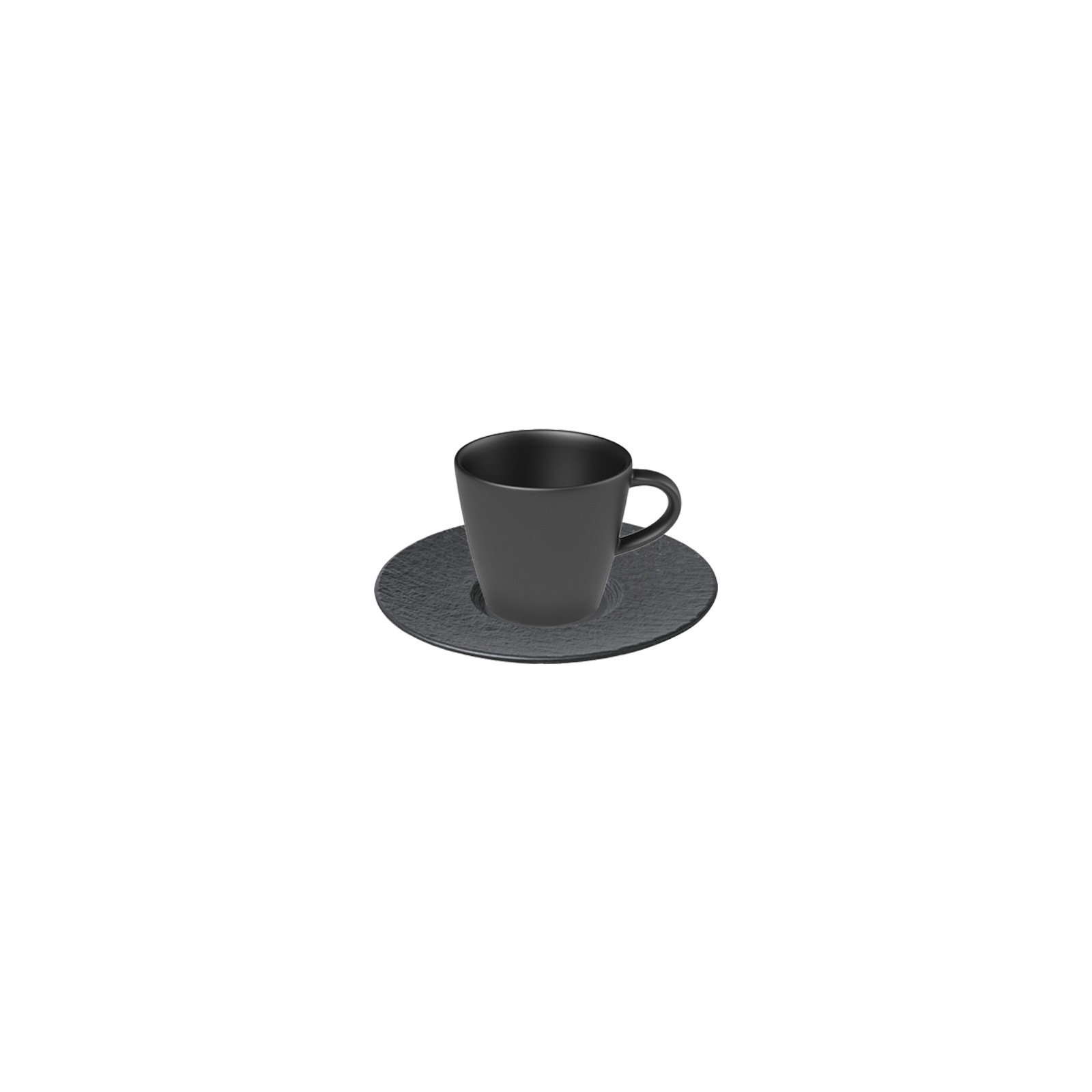 Villeroy & Boch Tasse »Kaffee Set Manufacture Rock 150 ml 6er Set schwarz« günstig online kaufen