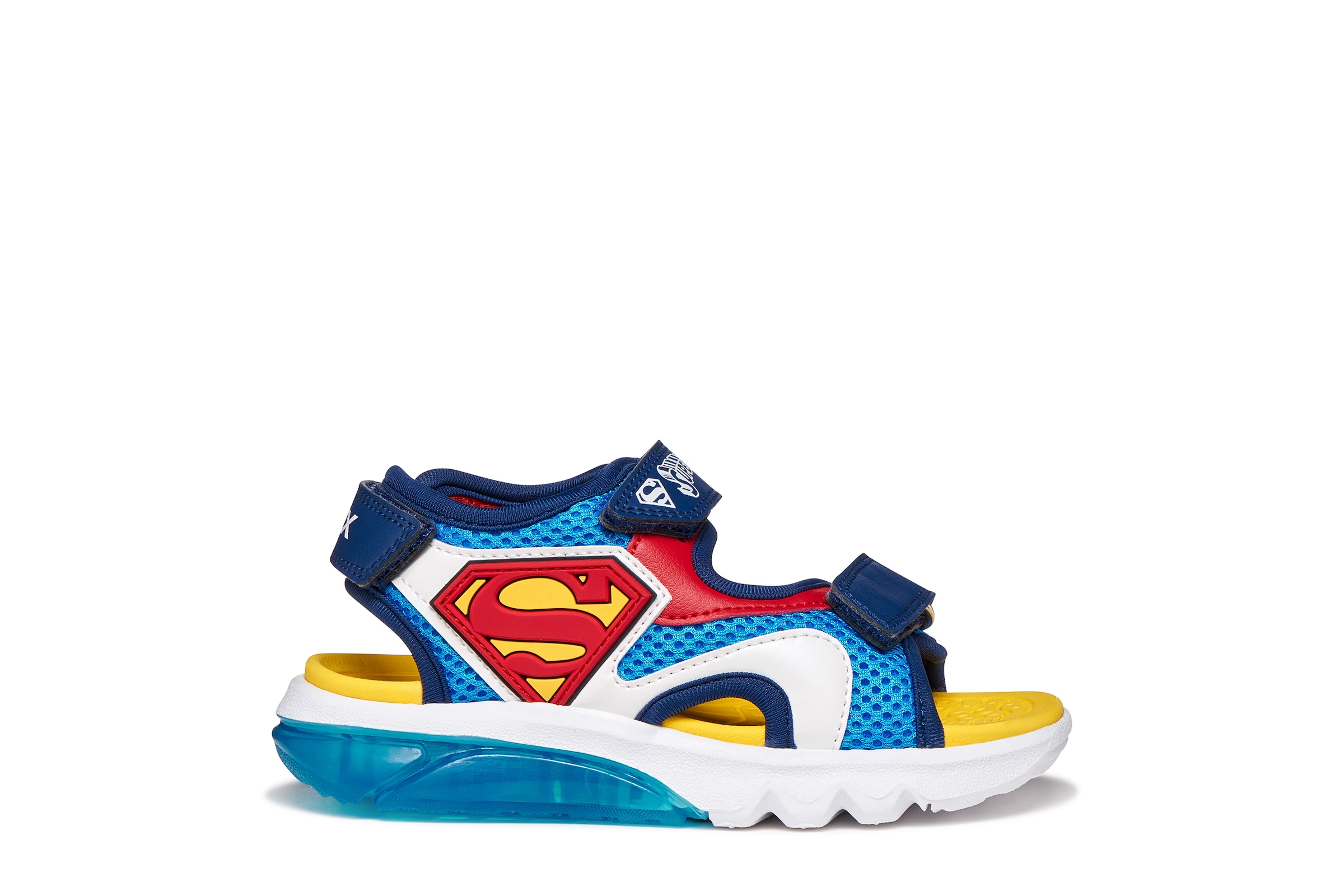 Geox Sandale »J SANDAL CIBERDRON B«  Klettschuh mit Blinkfunktion, Größenschablone zum Download