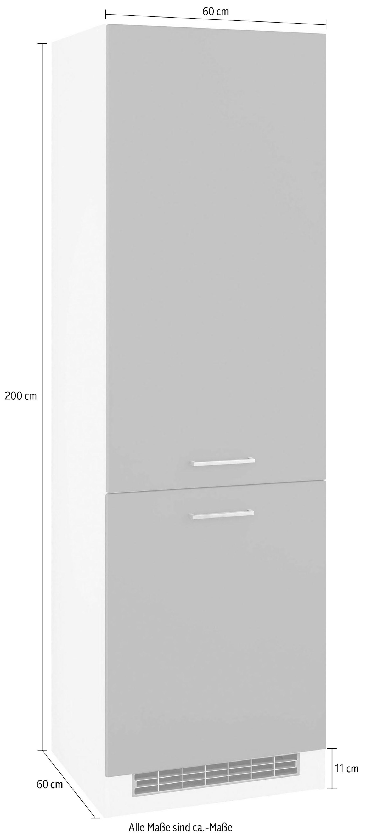 für Kühlschrank Kühlumbauschrank HELD MÖBEL »Visby«, cm kaufen Nischenmaß großen 178 auf Raten Kühl/Gefrierkombi, oder