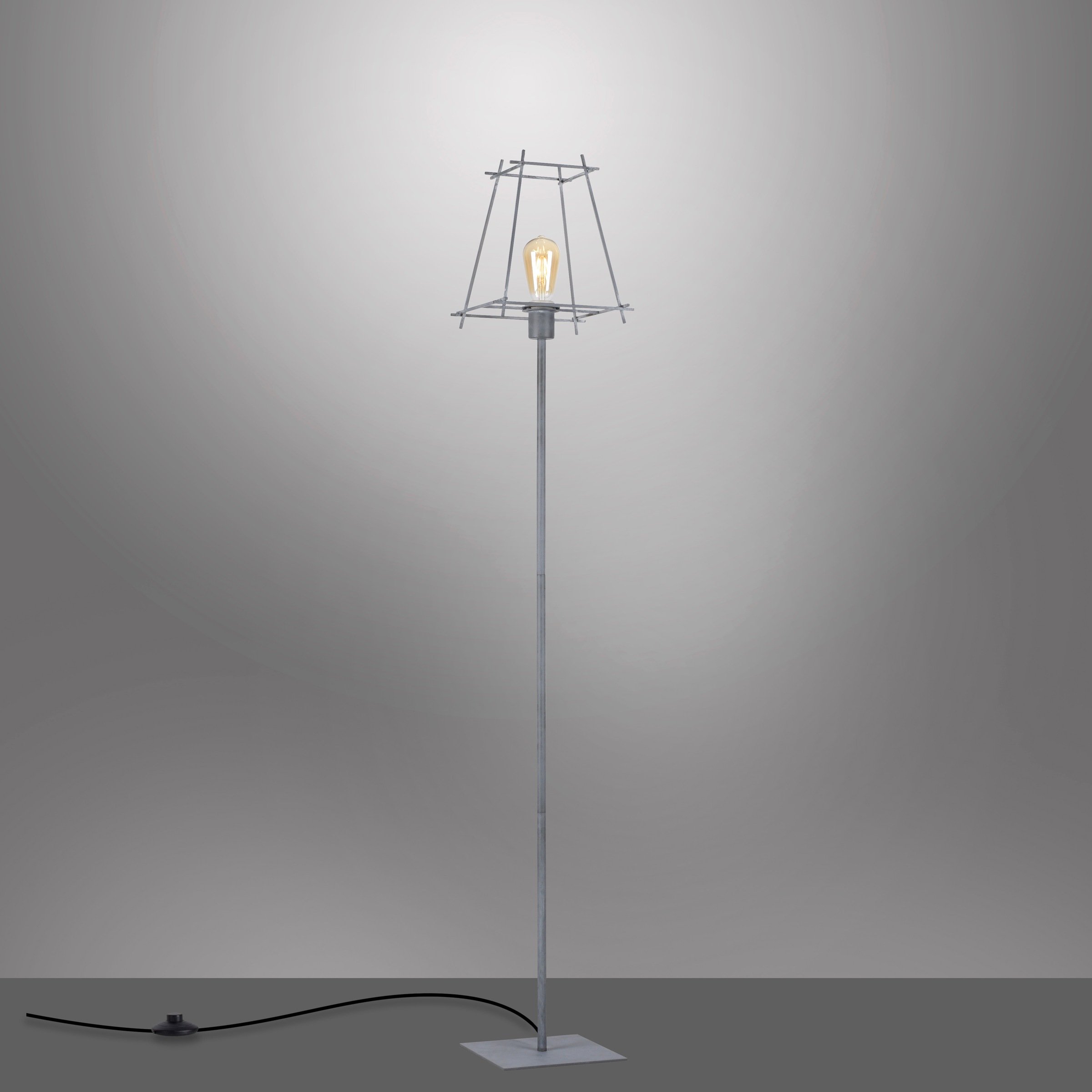 JUST LIGHT Stehlampe »PELETTON«, 1 flammig, Leuchtmittel E27   ohne Leuchtm günstig online kaufen