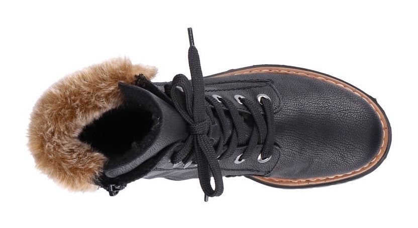 Rieker Winterboots, mit Kunstfell am Schaft