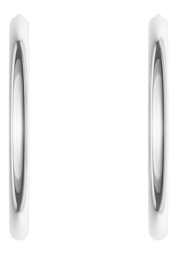 Firetti Paar Creolen »Schmuck Geschenk Silber 925 2,5 mm breit«, Made in Germany