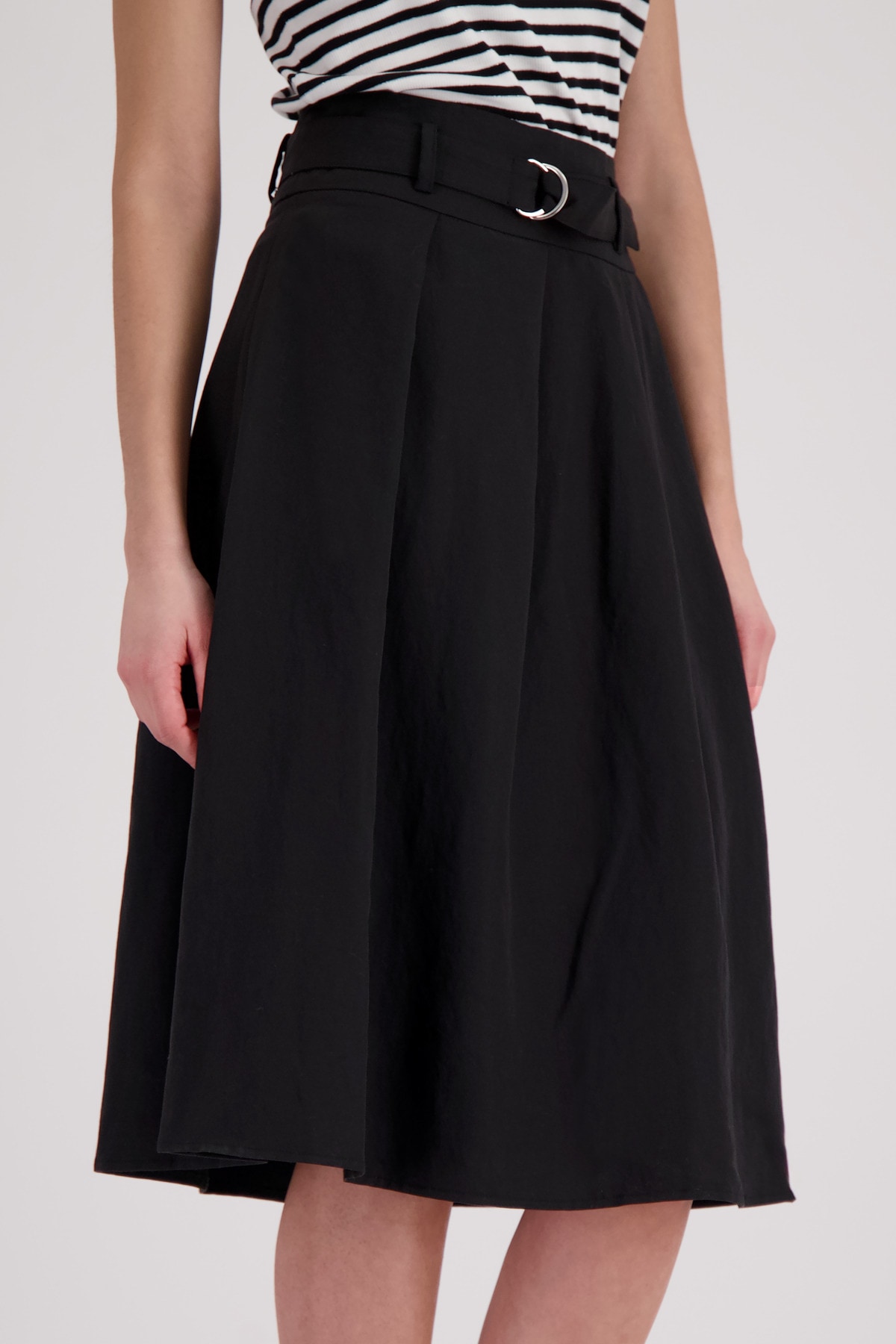 Monari Faltenrock Regular fit mit Faltenwurf
