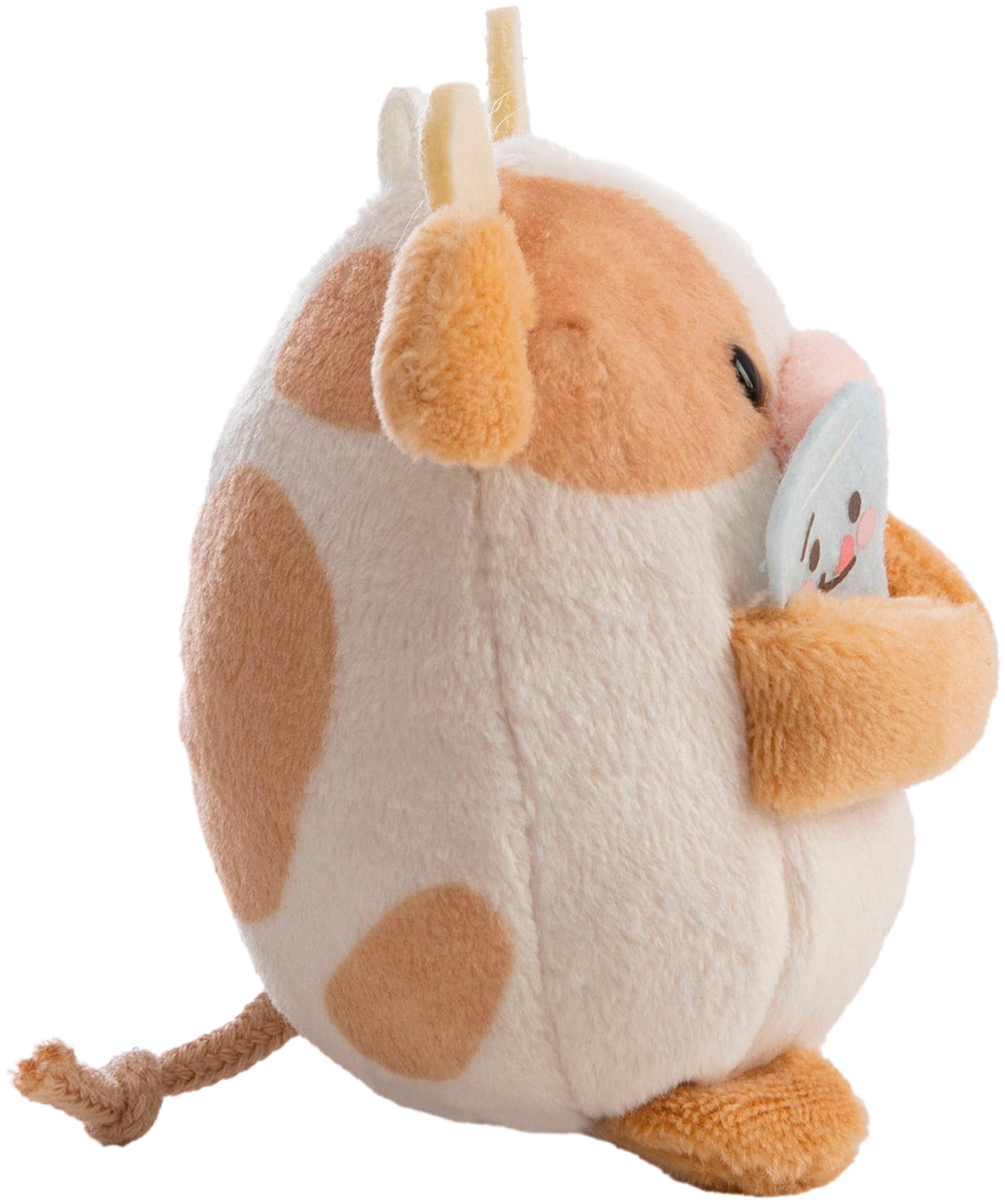 Nici Kuscheltier »mymochi, Set Kuh Moono 8cm mit Milchglas & Milchtüte Kostüm« in Geschenkbox