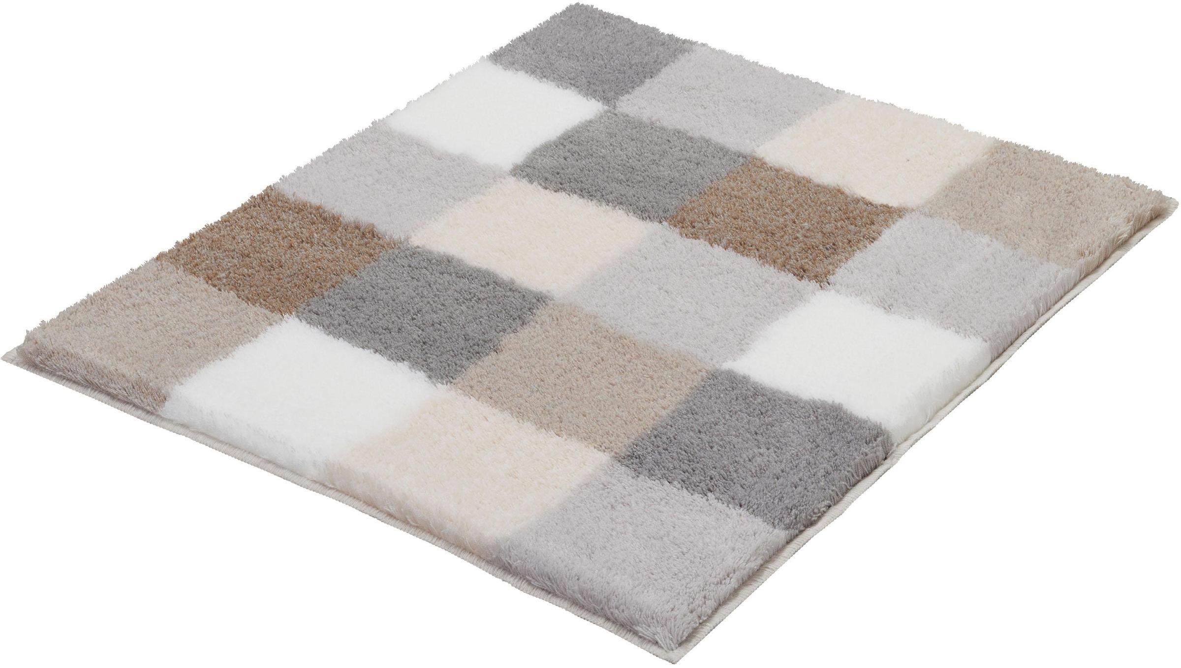 Kleine Wolke Badematte »Caro« Höhe 25 mm rutschhemmend beschichtet fußboden günstig online kaufen