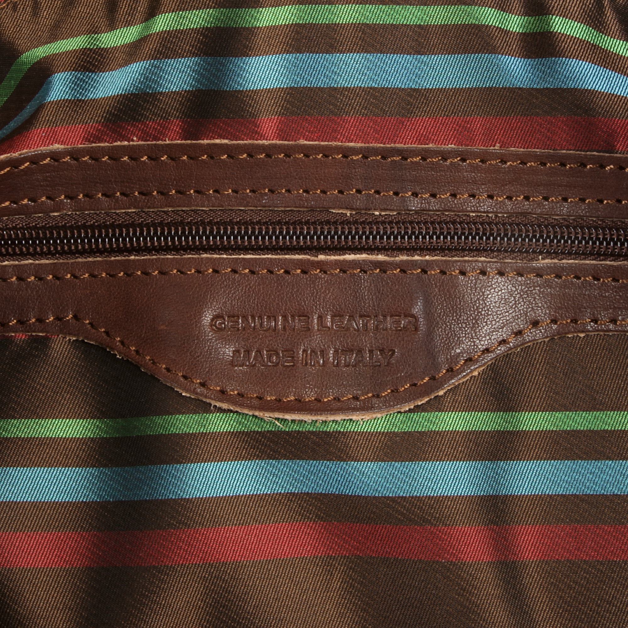 Piké Reisetasche, echt Leder, Made in Italy