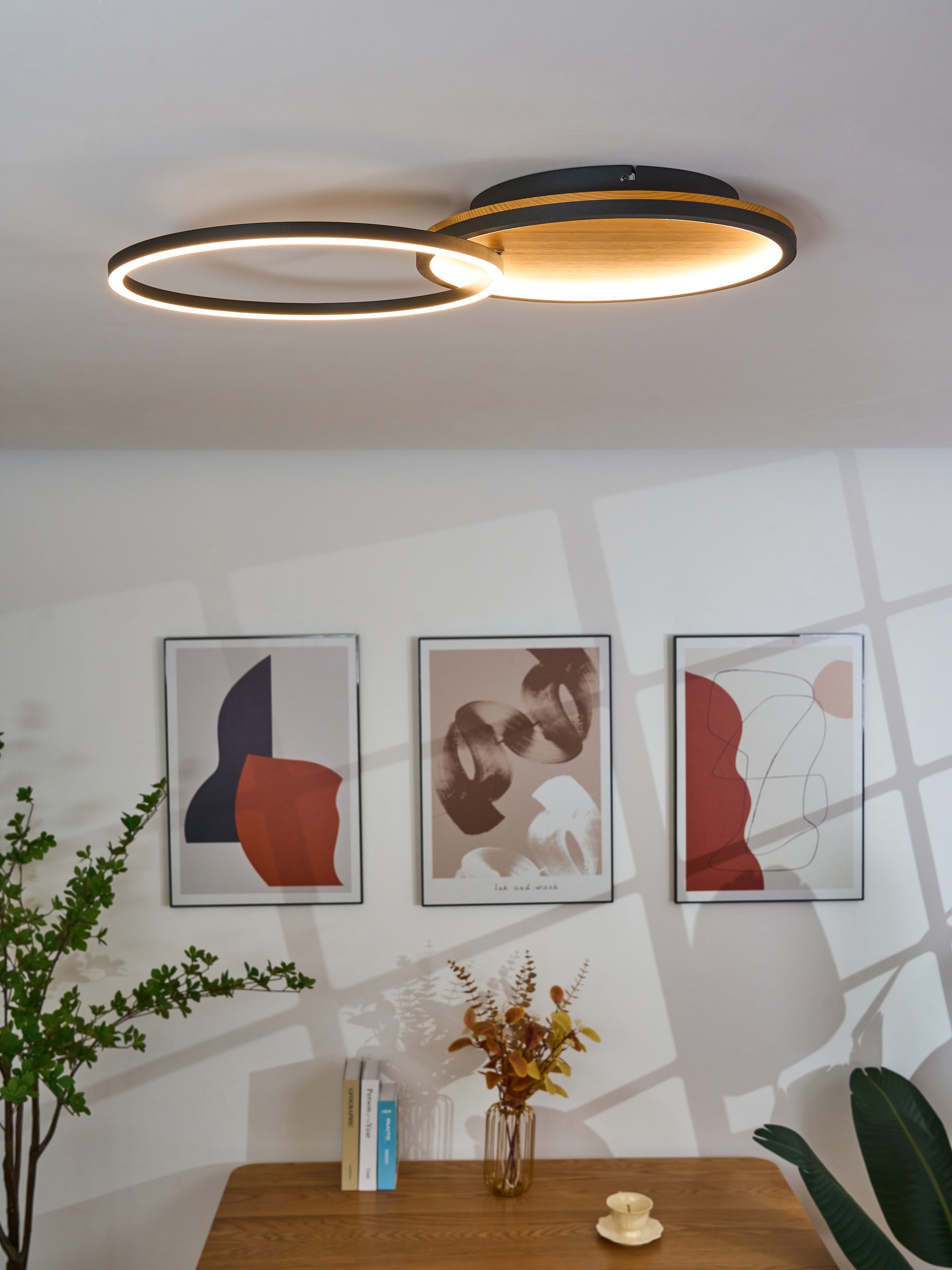 ECO-LIGHT LED Deckenleuchte »LED-Deckenleuchte KIRU«, 1 flammig, Leuchtmittel LED-Board | LED fest integriert
