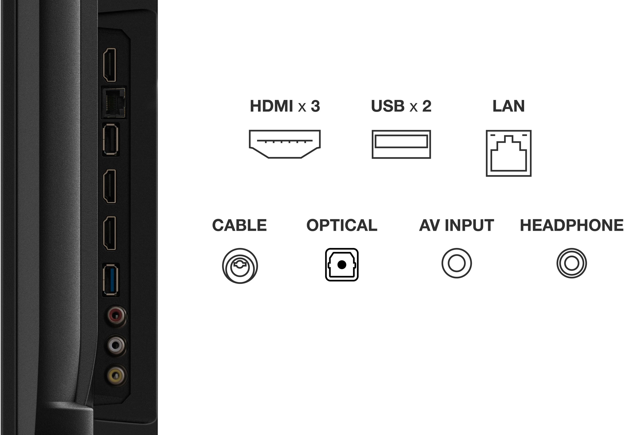 TCL LED-Fernseher »75P731X1«, 4K Ultra HD, Smart-TV-Google TV, HDR Premium, Dolby Atmos, HDMI 2.1, Metallgehäuse