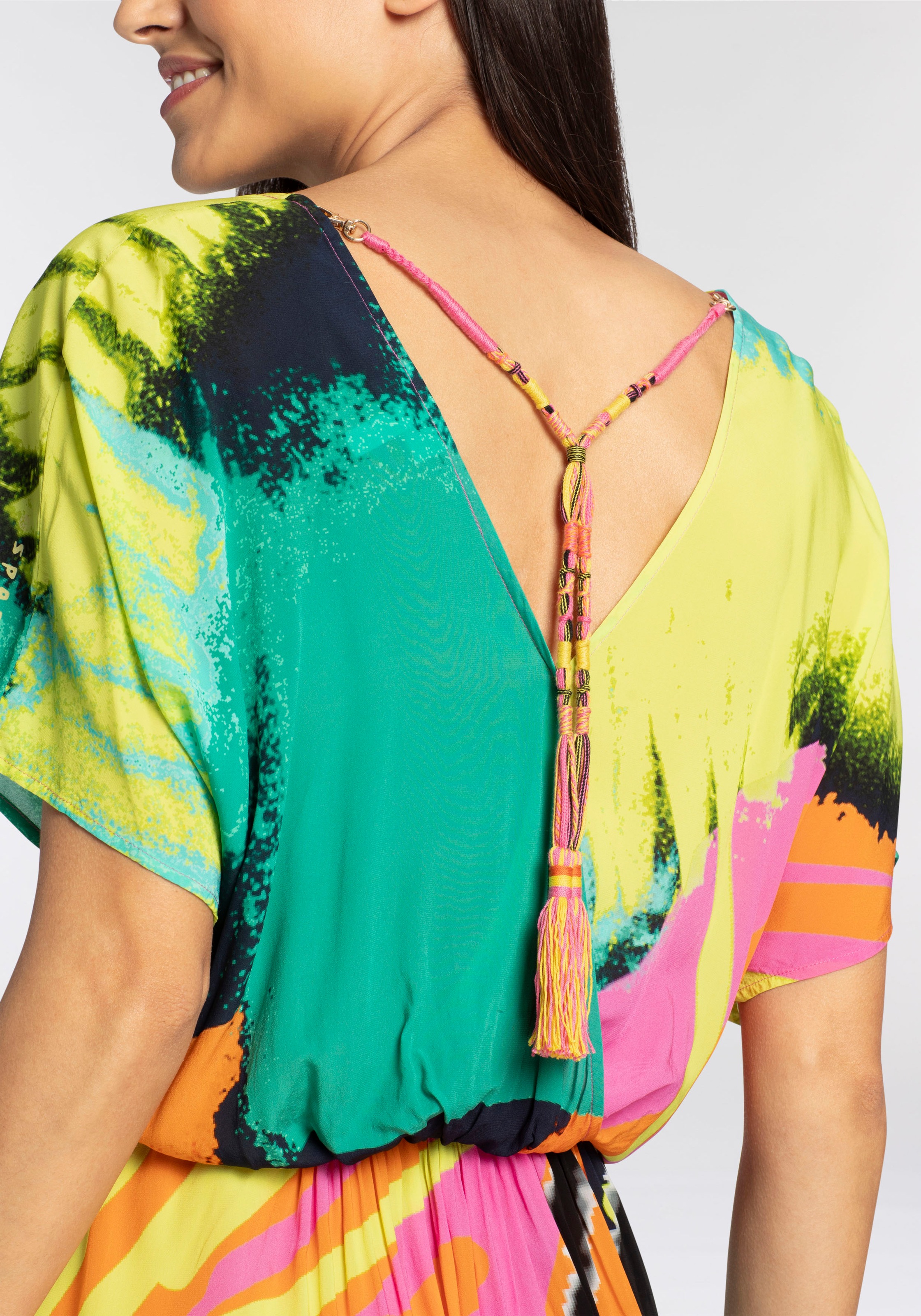 Sportalm Kitzbühel Midikleid, mit Tropicalprint