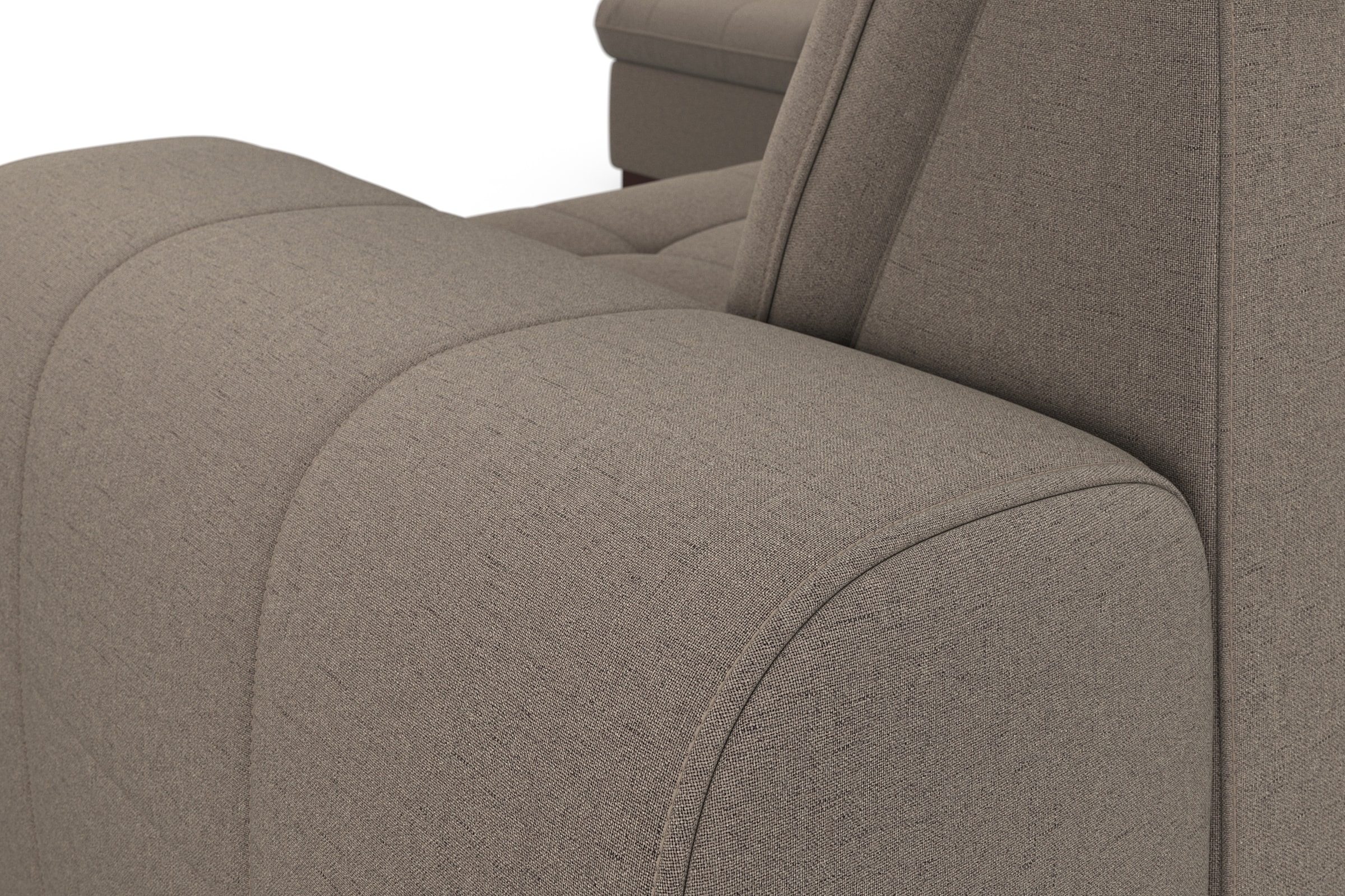 sit&more Ecksofa »Luxor L-Form«, wahlweise mit Bettfunktion, Stauraum und Kopfteilverstellung