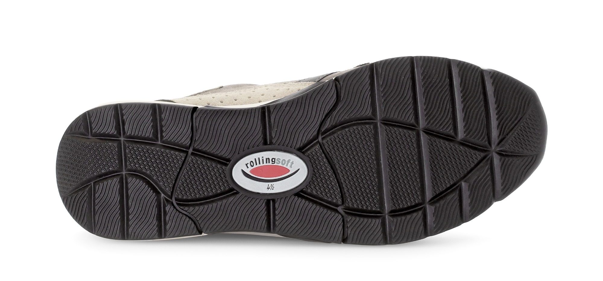 rollingsoft Keilsneaker  , Schnürer, Halbschuh, Freizeitschuh mit zusätzlichem Reißverschluss