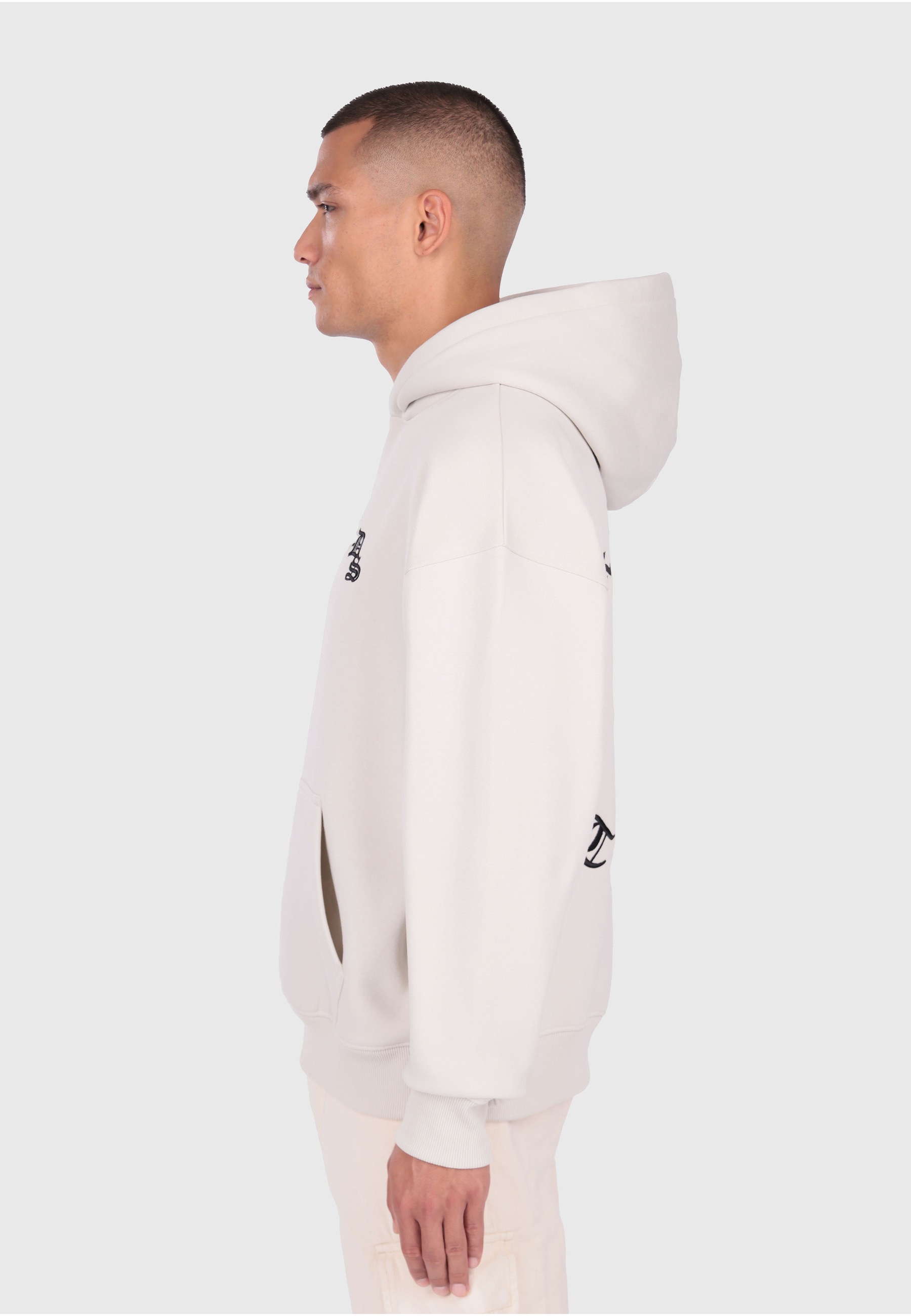 Dropsize Kapuzenpullover »Dropsize CRICLE EMBO HOODIE« 1 Stk.