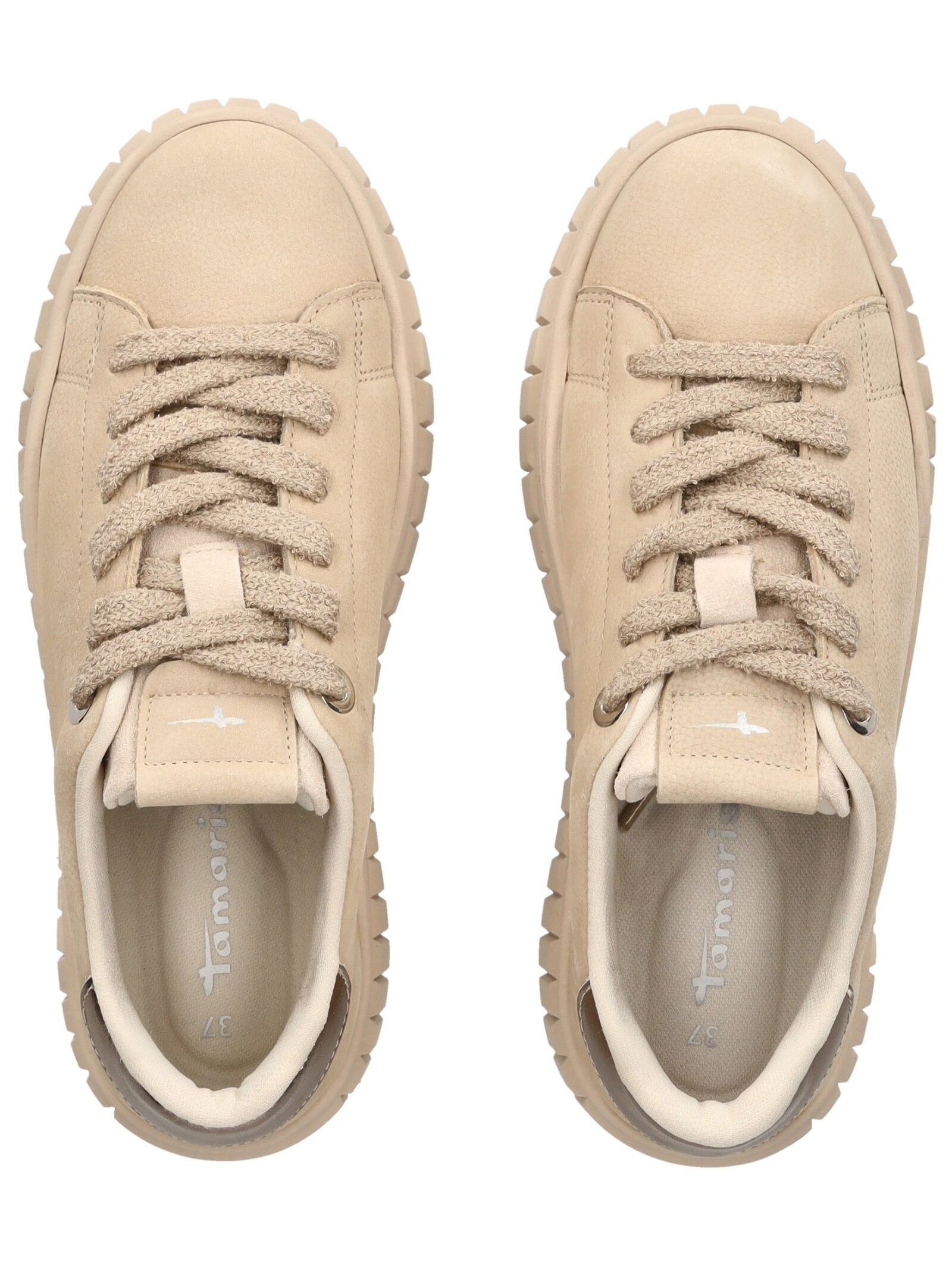 Tamaris Plateausneaker »Tamaris Sneaker Veloursleder«