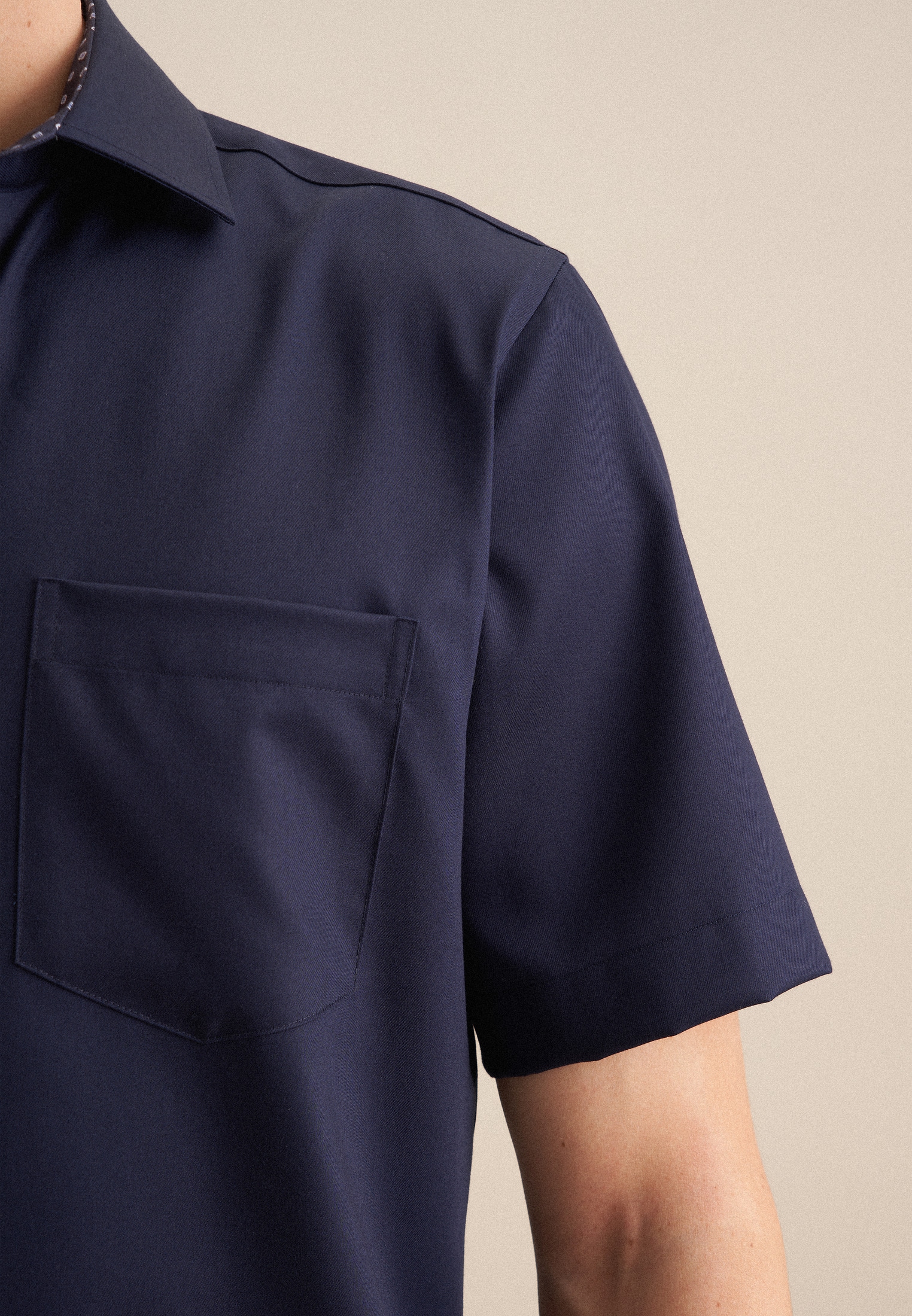 seidensticker Businesshemd »Regular« Regular 1/2 Kentkragen Uni