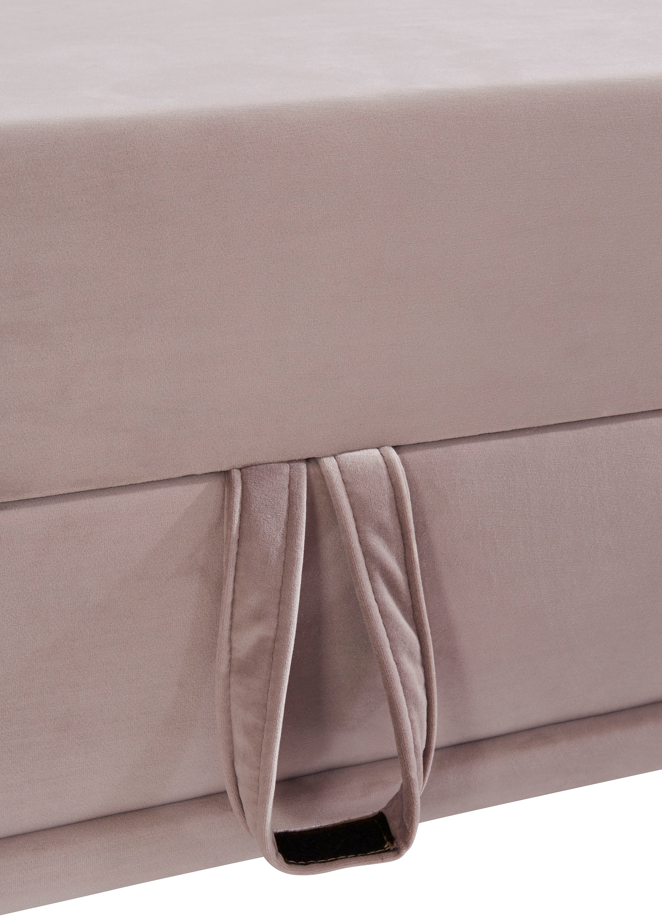 Places of Style Wohnlandschaft »Costello U-Form, B: 363 cm mit Sitztiefen-, Armteilverstellung &«, 3 Nierenkissen, optional Bettfunktion & Bettkasten