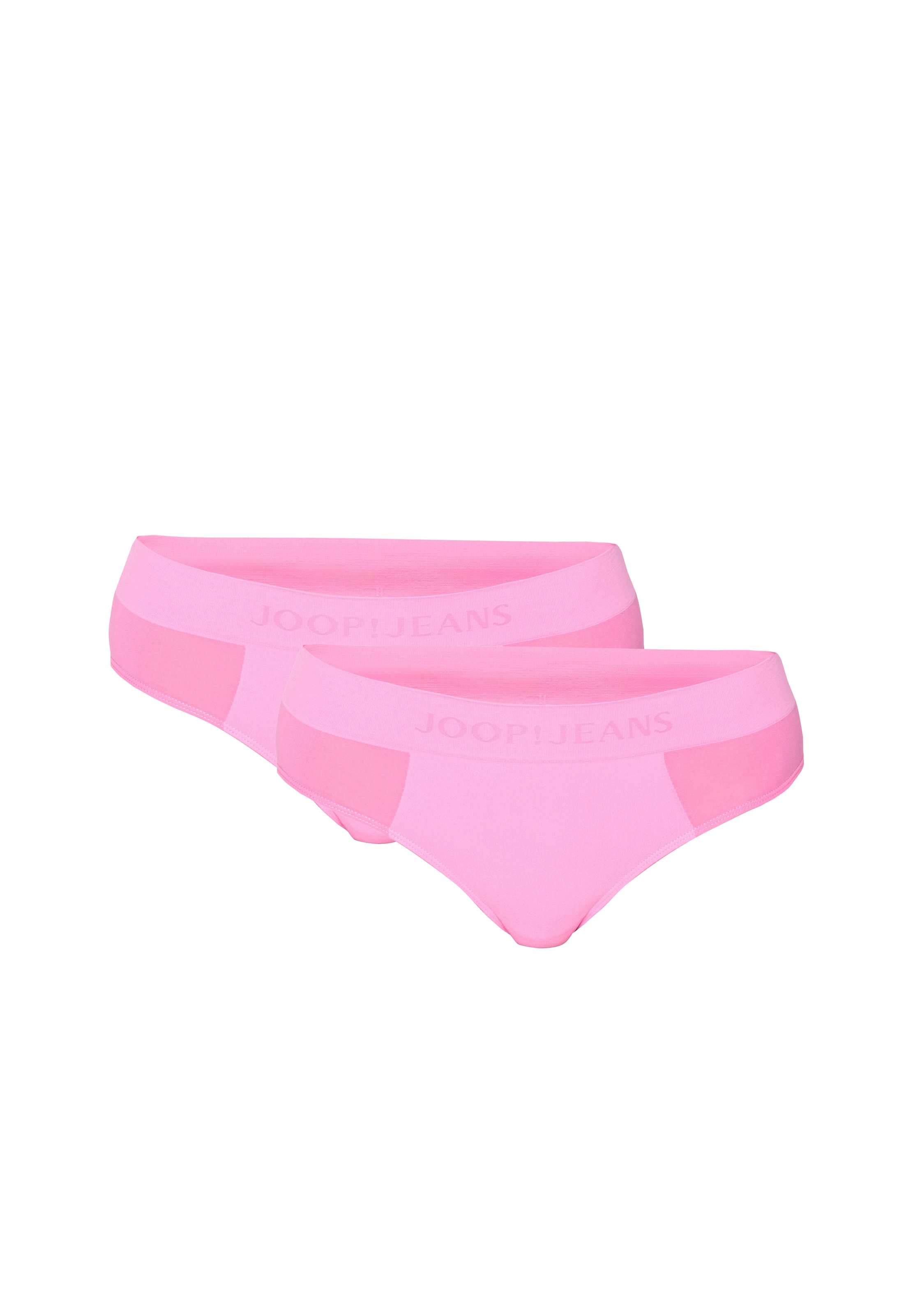 JOOP! Jeans Slip »Seam Free« 2er Pack,  mit Mesh-Einsatz und breitem Logobund