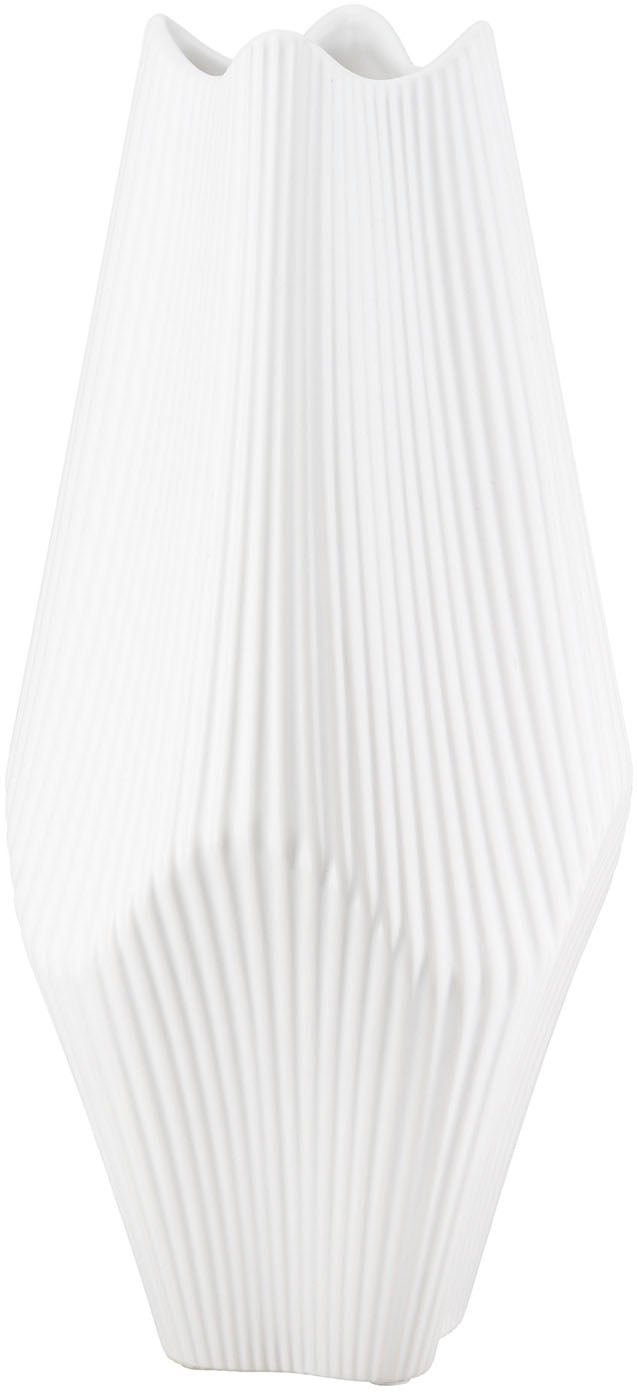 GILDE Tischvase »Vase Lamellen H. 30 cm«, (1 St.)