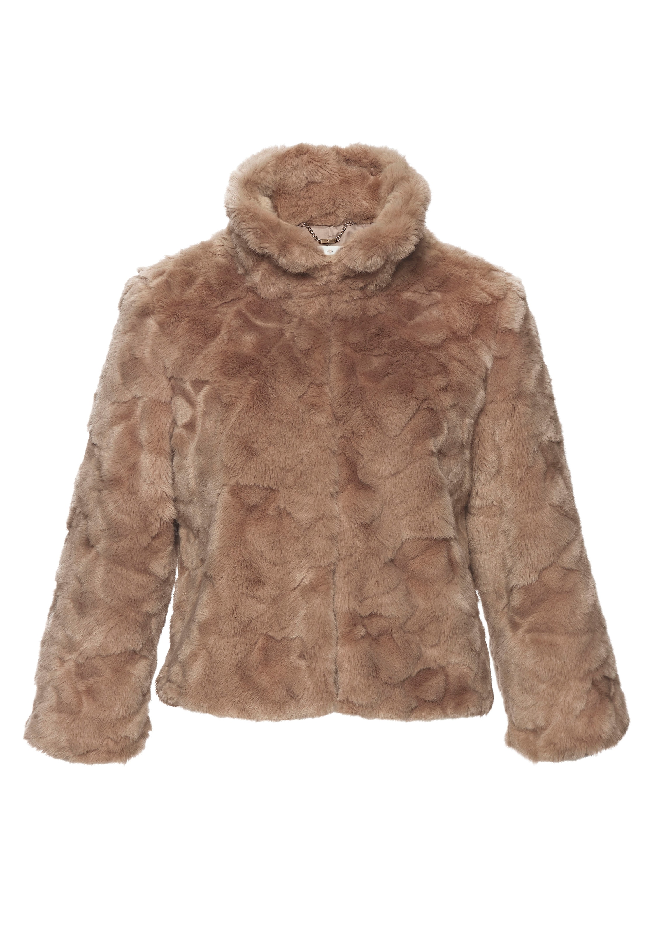 LASCANA Fellimitatjacke, kuschelige Kurzjacke aus Teddyplüsch, modisch